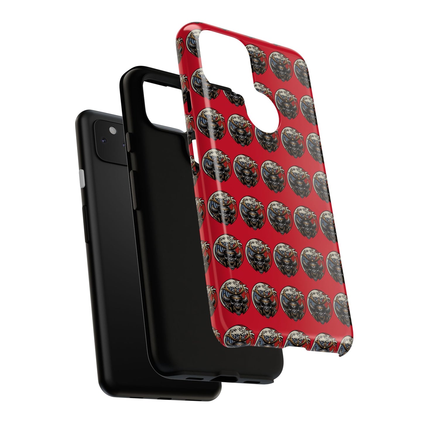 Bold Phone Case, Tough Phone Cover, Red Phone Protector, Unique Gift for Him/Her, Trendy Tech Accessory
