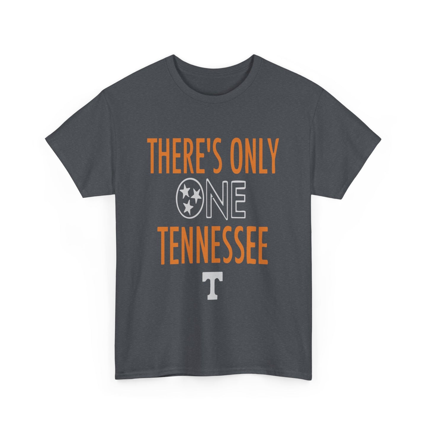 Tennessee Pride Tee, Unisex Heavy Cotton Tee, Tennessee Fans Gift, College Sports Apparel, Casual Everyday Wear, State Pride Shirt