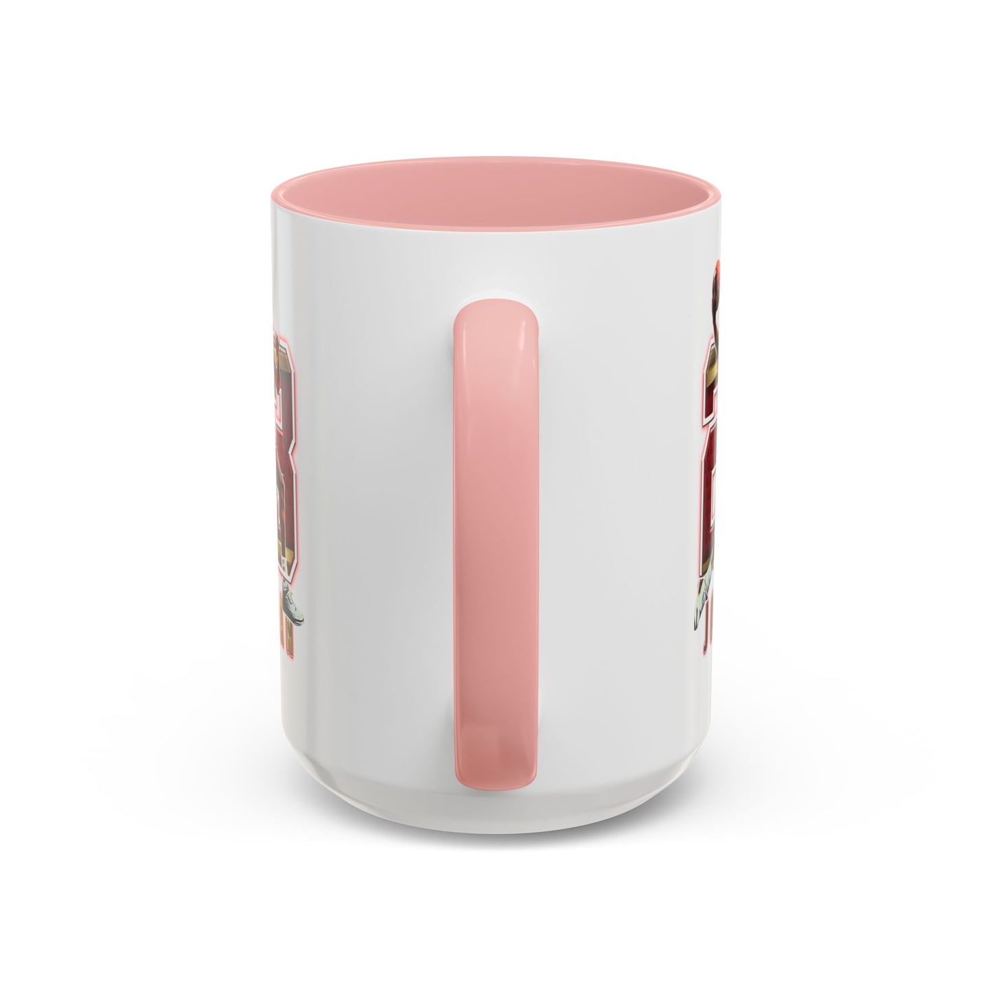 Michael Jordan Accent Coffee Mug - 11oz & 15oz - Perfect Gift for Sports Fans, Collectors, Basketball Lovers, Unique Gift Idea