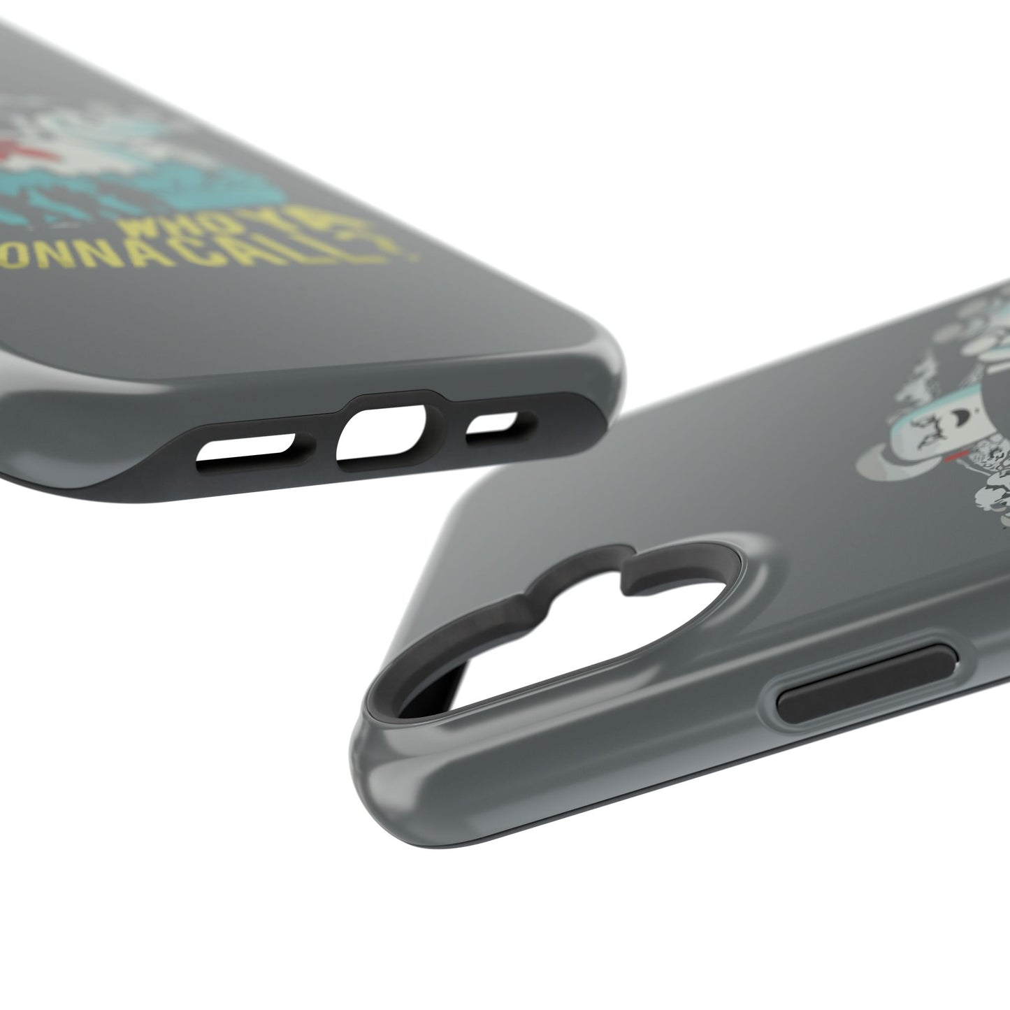 Ghostbuster-Inspired Tough Phone Case - Who Ya Gonna Call? - Perfect for Fans, Gift for Halloween, Geeky Accessories, Durable Protection