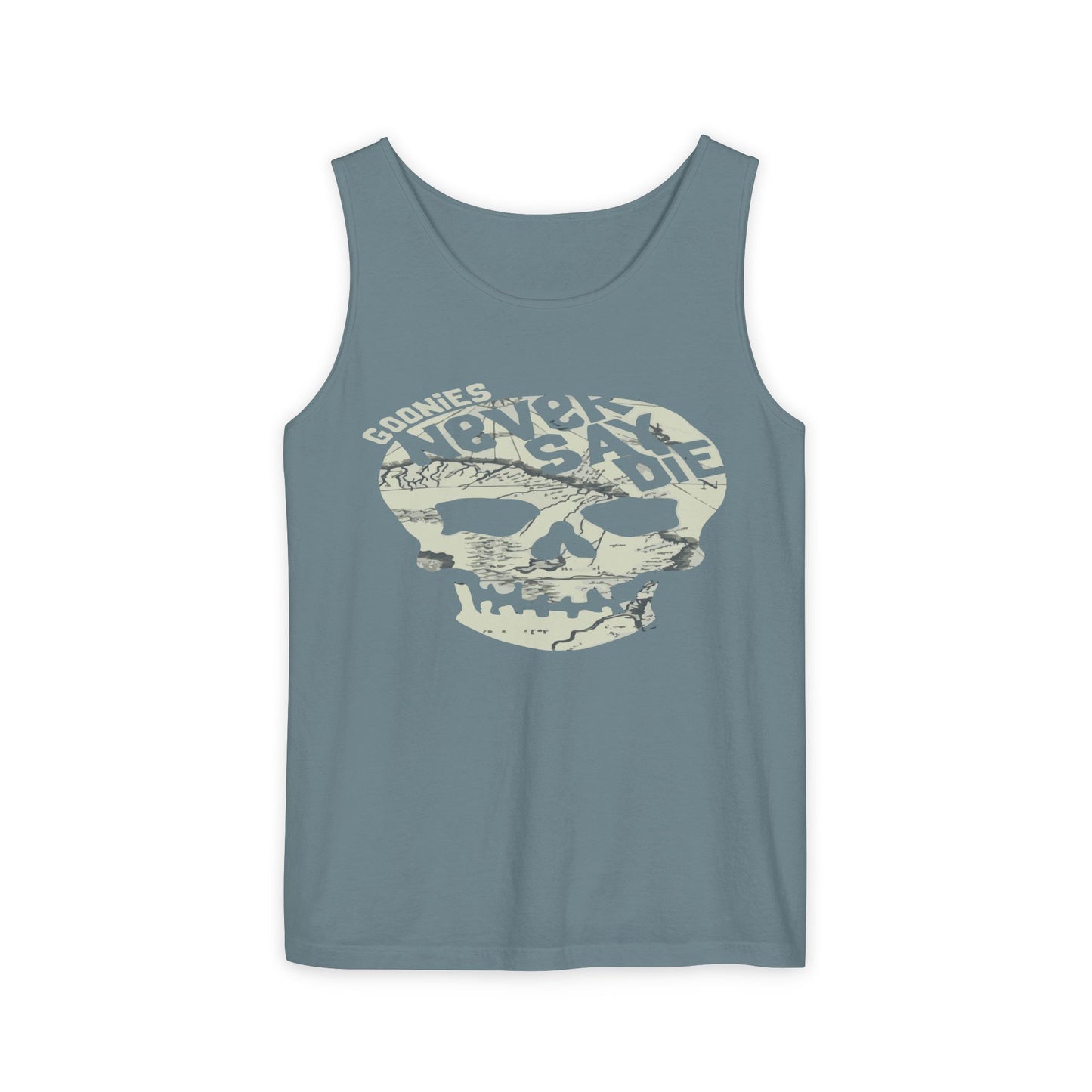 Cool Skull Graphic Tank Top, Unisex Summer Tee, Beachwear, Festival Outfit, Casual Wear, Graphic Apparel