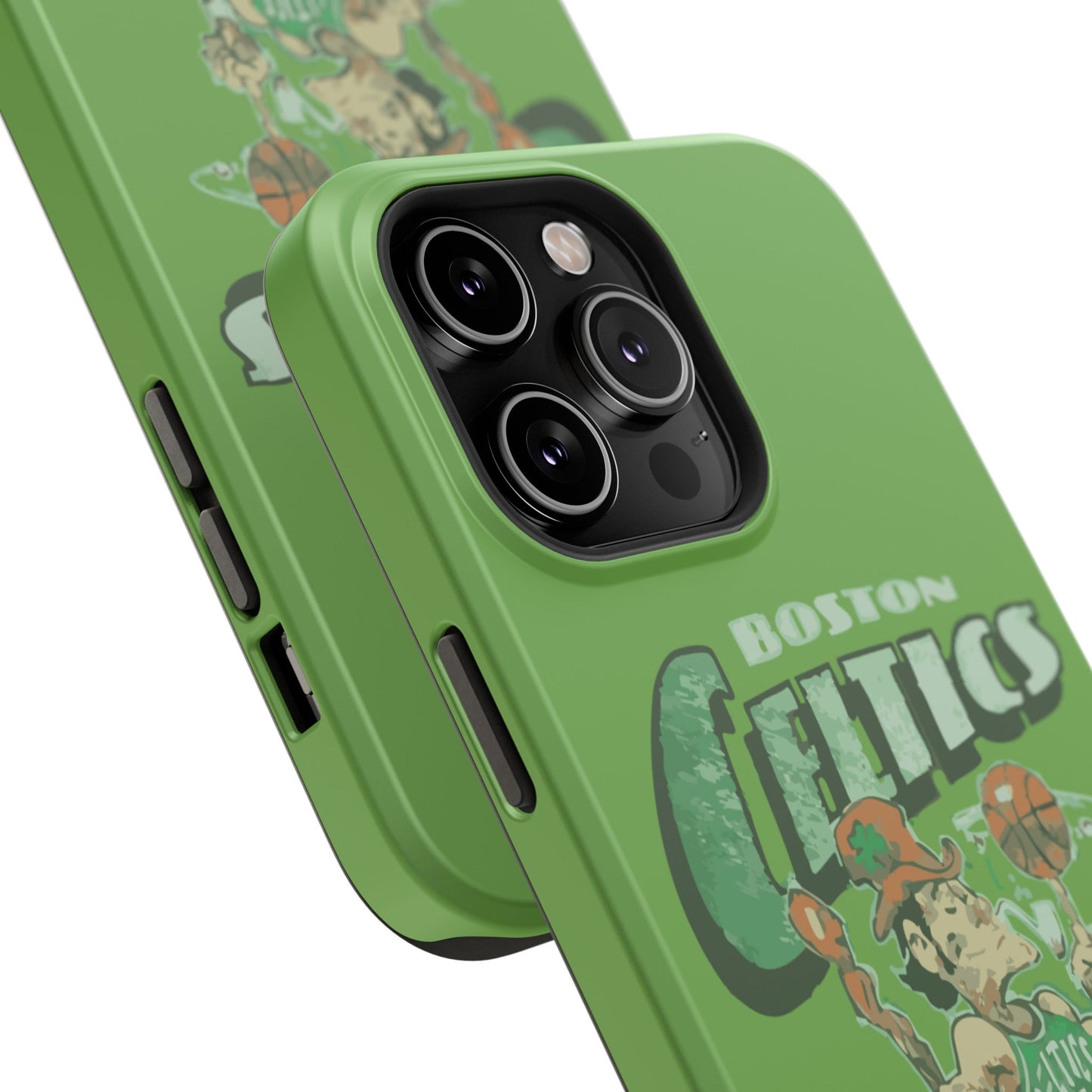 Boston Celtics Impact-Resistant Phone Case, Basketball Phone Cover, Sports Fan Gift, Sturdy Phone Case, NBA Merchandise, Team Spirit Decor