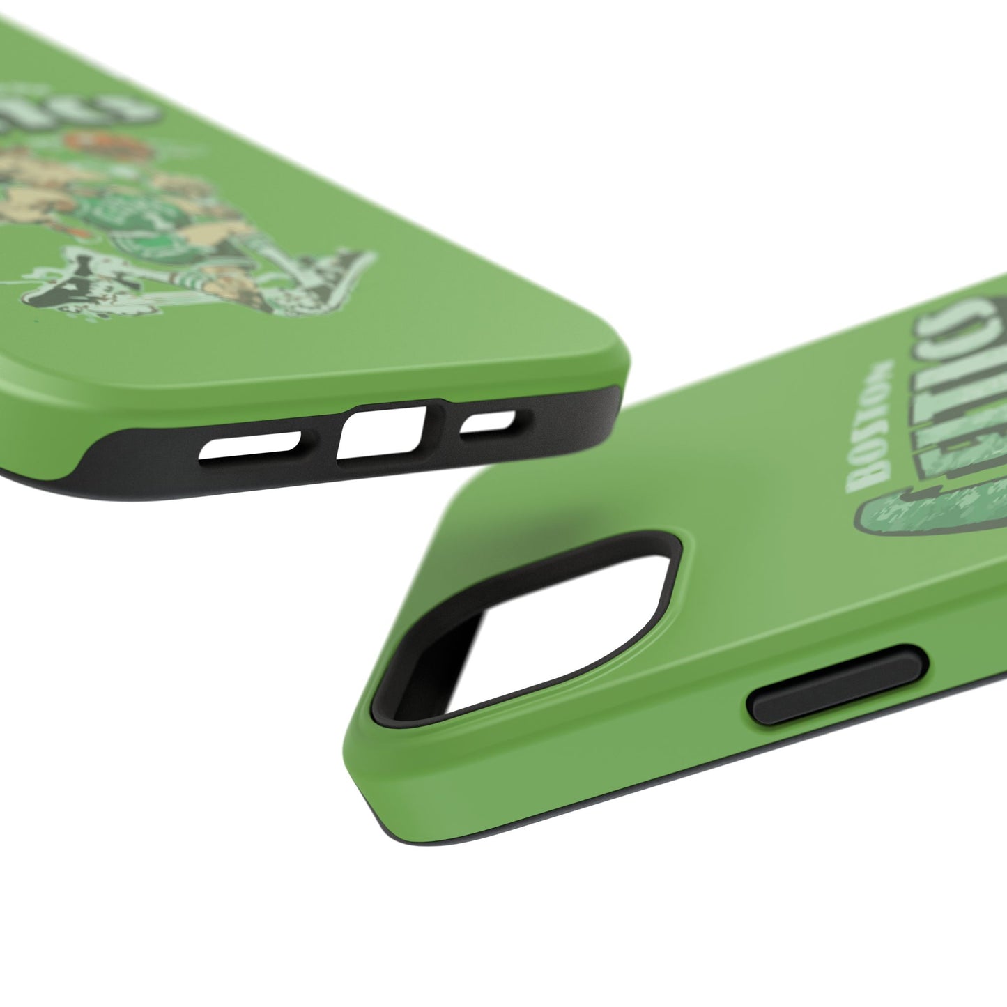 Boston Celtics Impact-Resistant Phone Case, Basketball Phone Cover, Sports Fan Gift, Sturdy Phone Case, NBA Merchandise, Team Spirit Decor