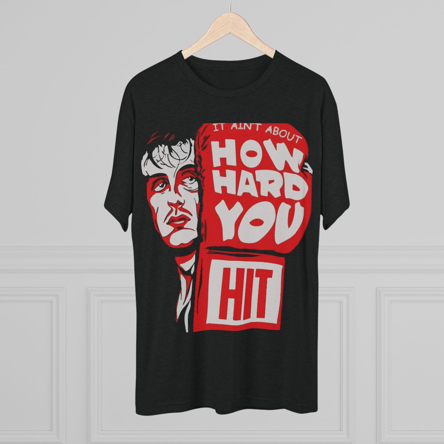 Rocky Fitness Tee - Unisex Tri-Blend Crew Tee
