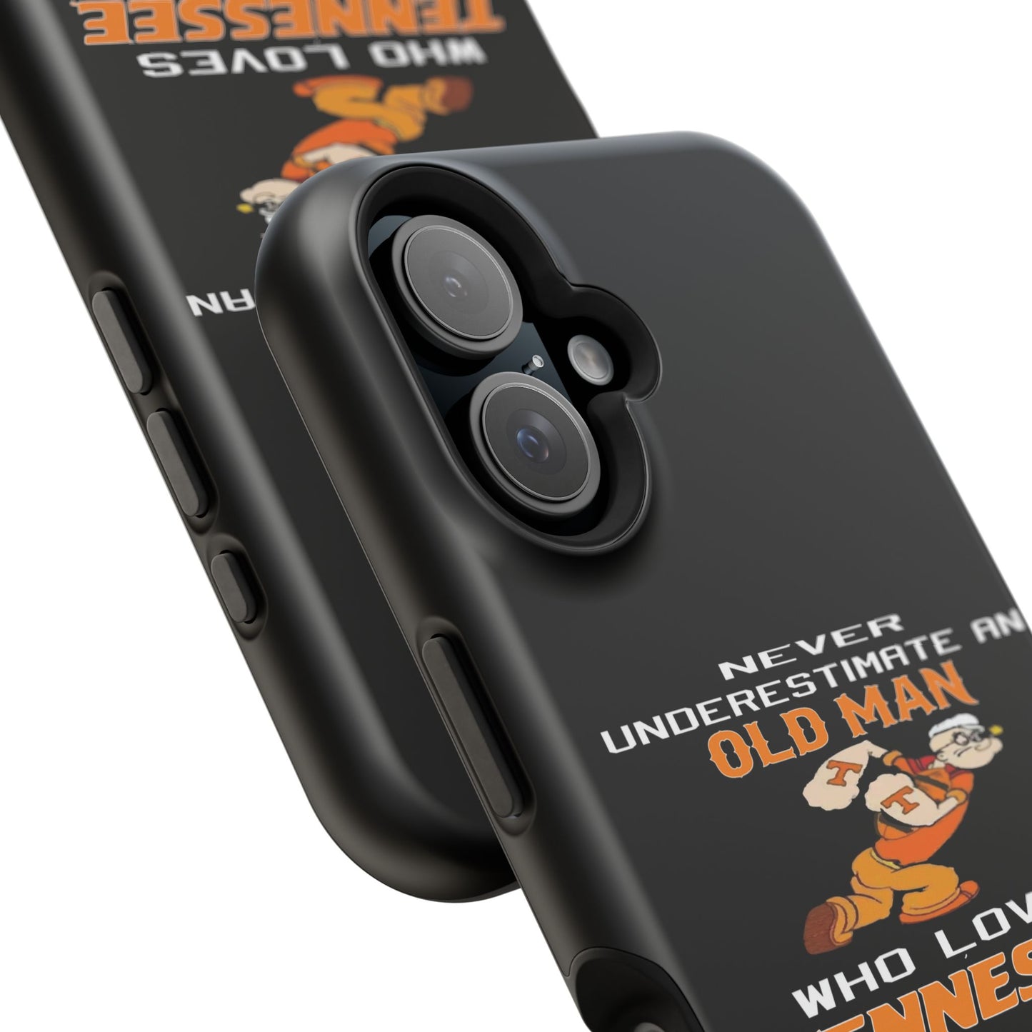 Tough Phone Case, Old Man Who Loves Tennessee, Gift for Grandpa, Tennessee Pride, Men's Accessories, Father's Day, Custom Cases