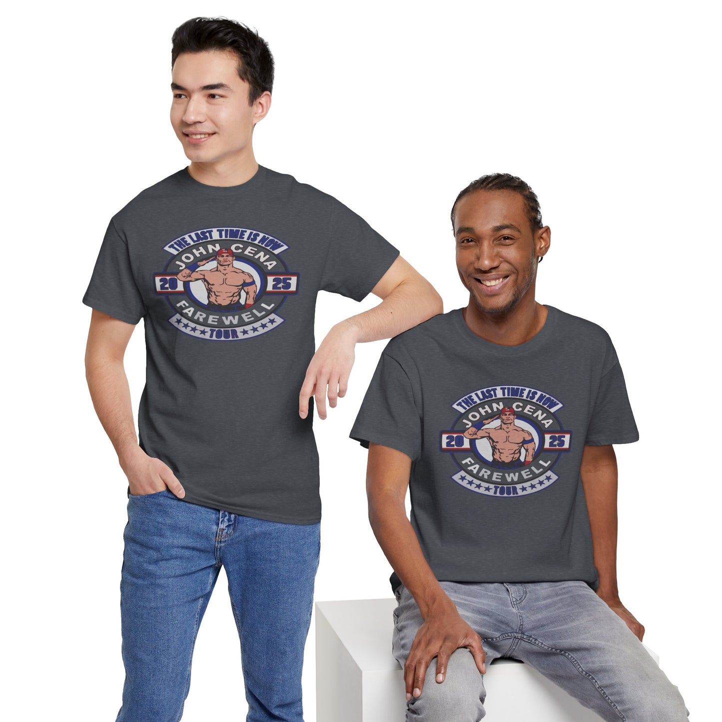 Wrestling Tribute Tee, John Cena Farewell Shirt, Unisex Graphic Tee, Fan Merchandise, Gift for Sports Lovers