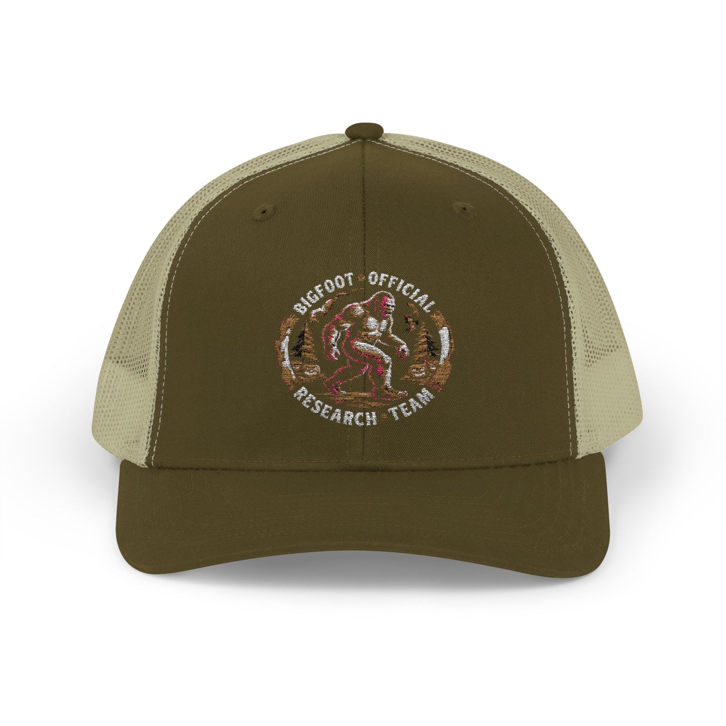 Bigfoot Research Snapback Trucker Cap - Stylish Outdoor Adventure Hat for Him