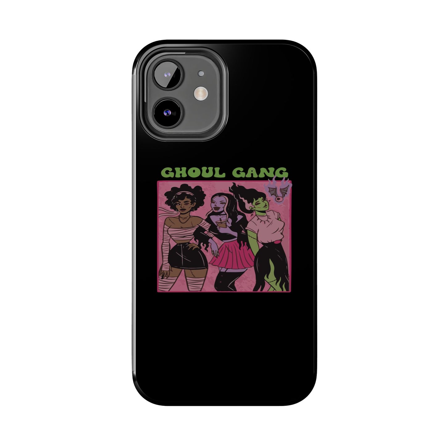 Ghoul Gang Tough Phone Cases | Unique Halloween Phone Cover, Cute Protective Case, Trendy Gift for Goth Fans, Spooky Style Accessory