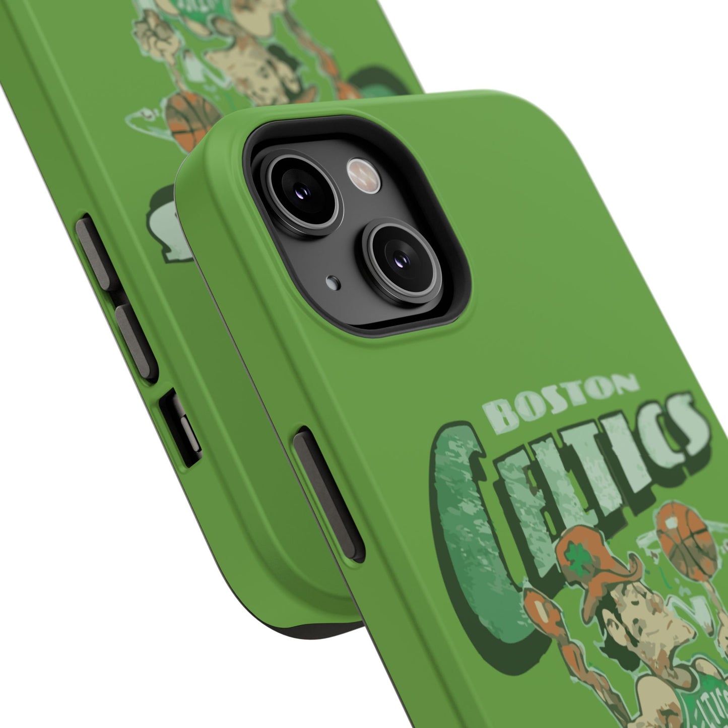 Boston Celtics Impact-Resistant Phone Case, Basketball Phone Cover, Sports Fan Gift, Sturdy Phone Case, NBA Merchandise, Team Spirit Decor