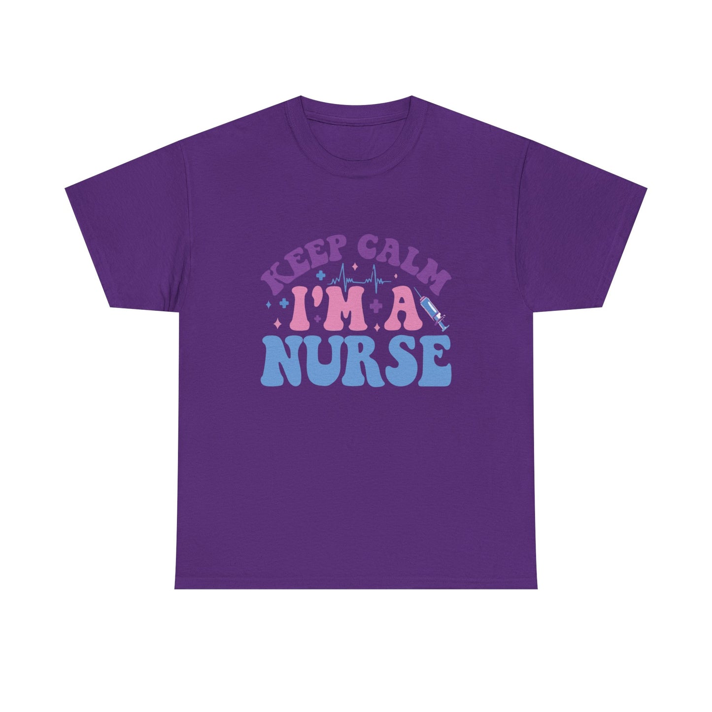 Nurse Appreciation Heavy Cotton Tee, Funny Nurse Gift, Medical Humor Shirt, Nurse Day Celebration Tee, Caregiver Outfit