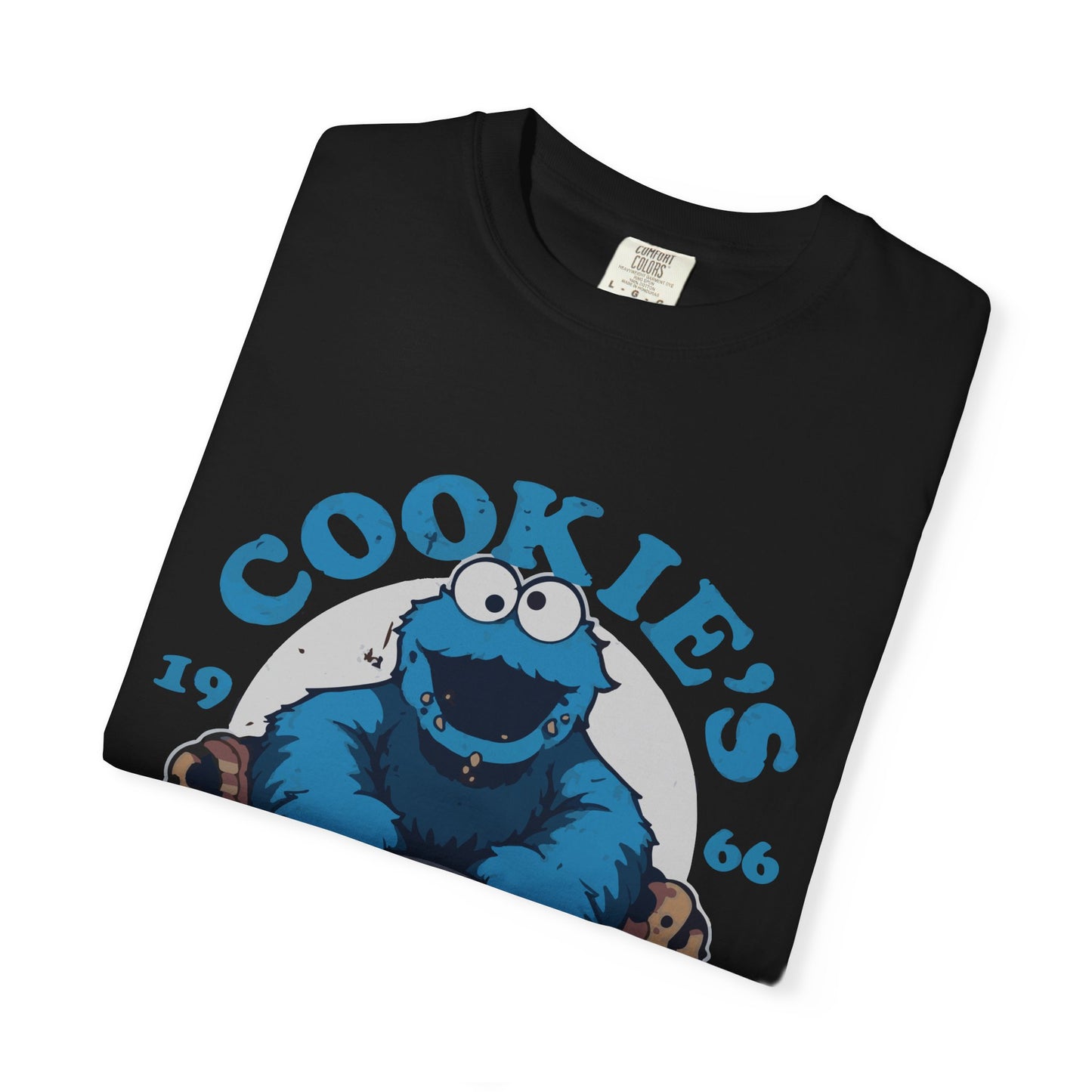 Cookie Monster Inspired Unisex T-Shirt, Fun Gift for Gamers, Casual Wear, Birthday Gift, Kitchen & Gym Motivation