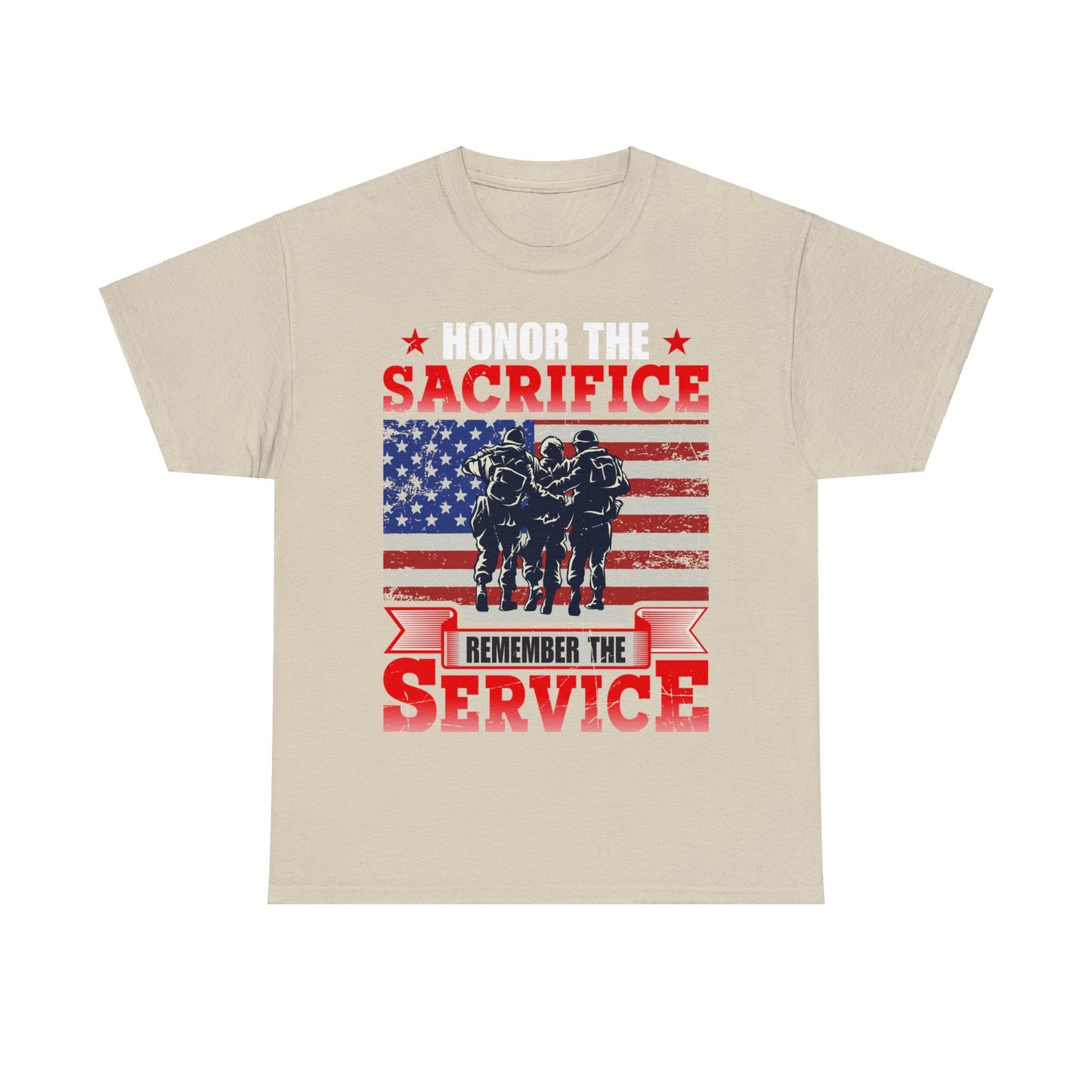 Honor The Service Heavy Cotton Tee