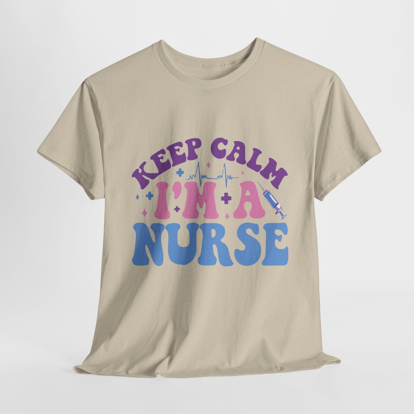 Nurse Appreciation Heavy Cotton Tee, Funny Nurse Gift, Medical Humor Shirt, Nurse Day Celebration Tee, Caregiver Outfit