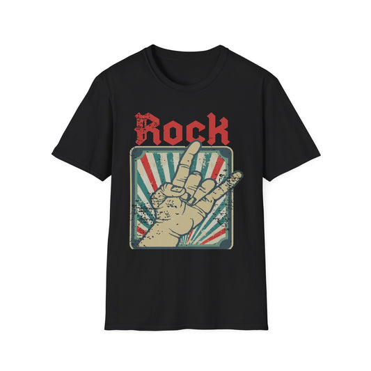 Rock On Unisex T-Shirt - Music Lover Gift, Concert Wear, Casual Style, Graphic Tee, Rock n Roll Apparel