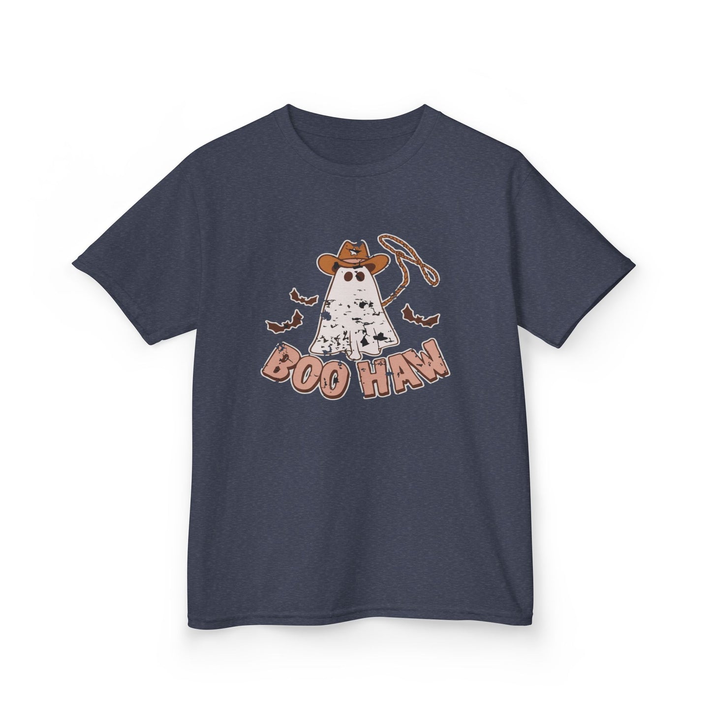 Boo Haunt Kids Tee, Halloween Shirt, Ghost Costume T-Shirt, Fun Kids Apparel, Spooky Party Outfit