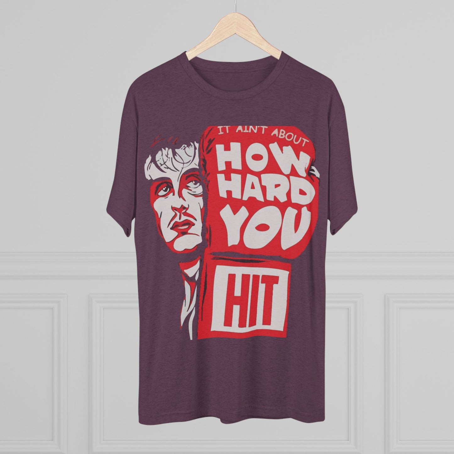 Rocky Fitness Tee - Unisex Tri-Blend Crew Tee