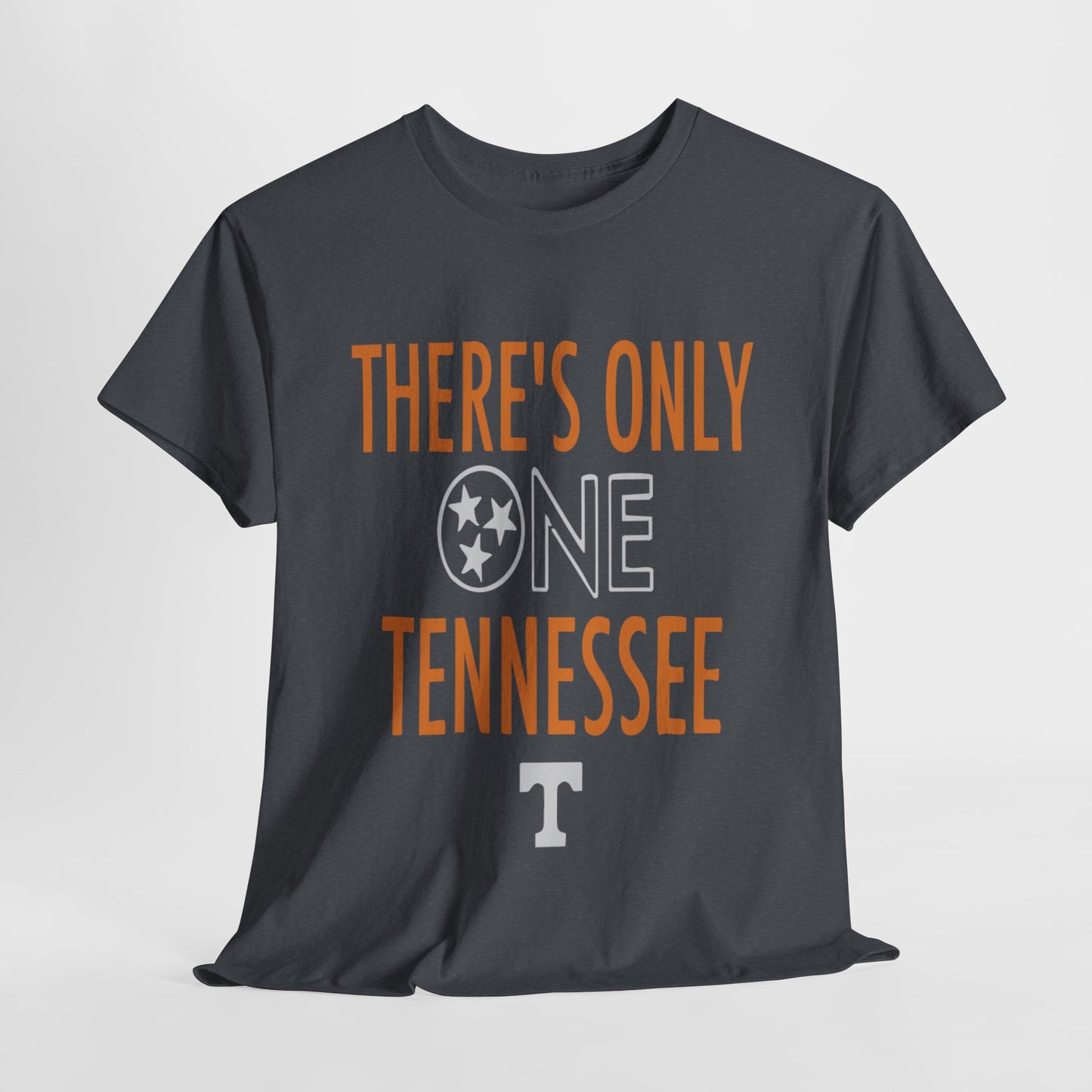 Tennessee Pride Tee, Unisex Heavy Cotton Tee, Tennessee Fans Gift, College Sports Apparel, Casual Everyday Wear, State Pride Shirt