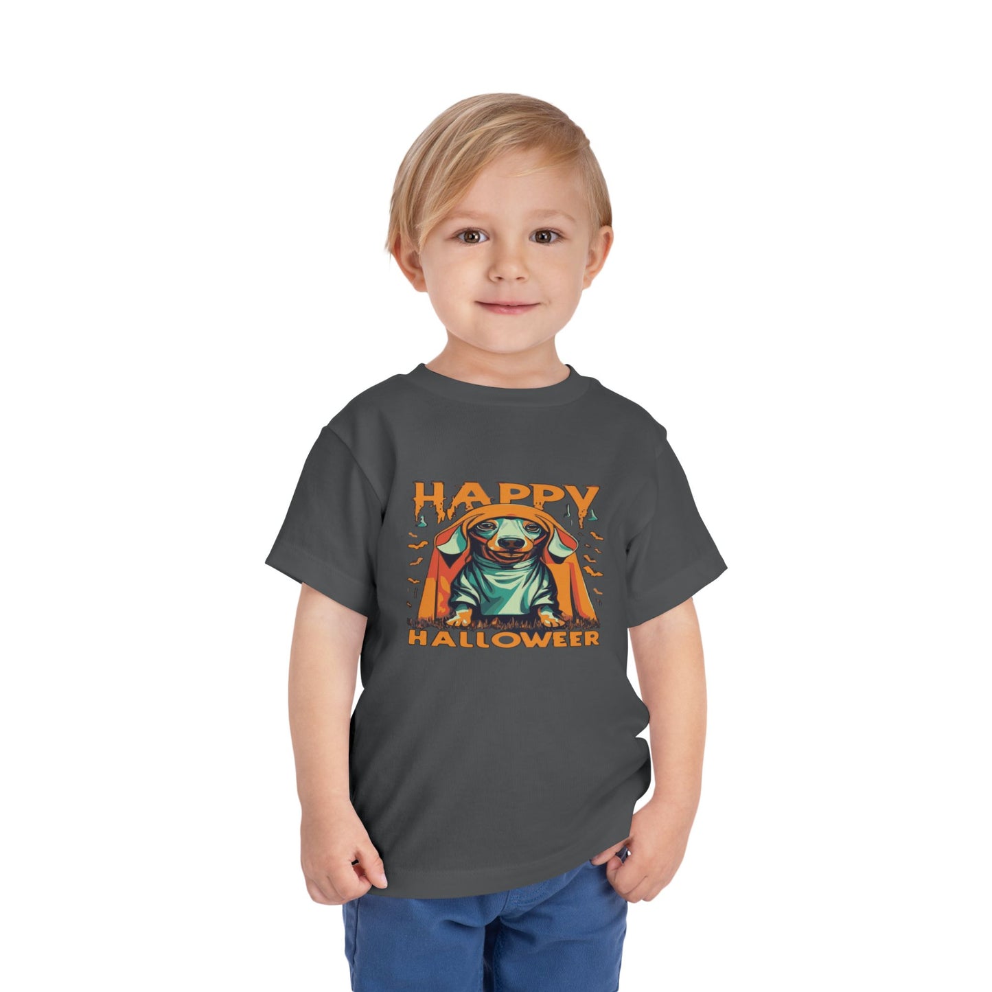 Halloween Toddler Tee, Cute Halloween Shirt for Kids, Halloween Outfit, Toddler Costume Shirt, Toddler Short Sleeve Tee