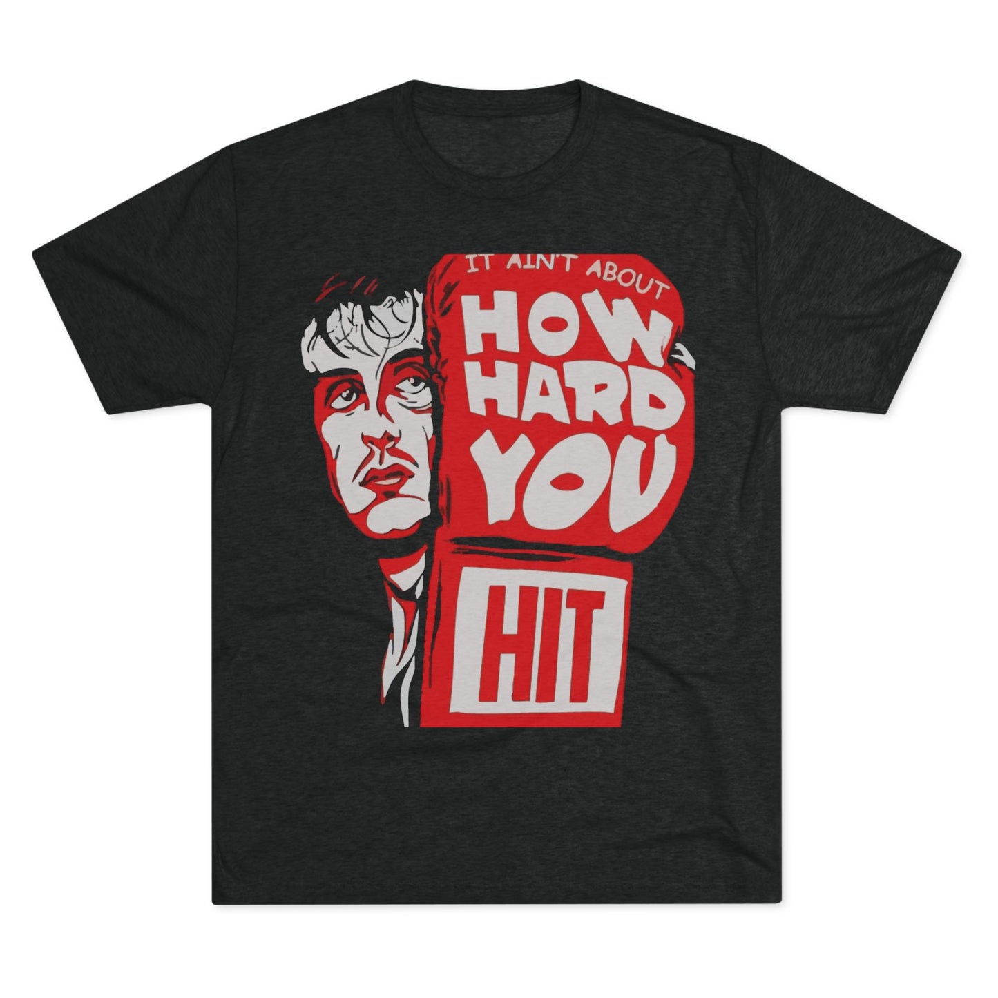 Rocky Fitness Tee - Unisex Tri-Blend Crew Tee