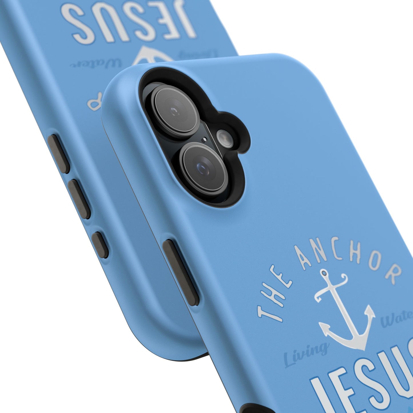 Jesus Anchor Phone Case, Christian Tech Accessories, Inspirational Gifts, Unique Phone Covers, Faith-Based Decor