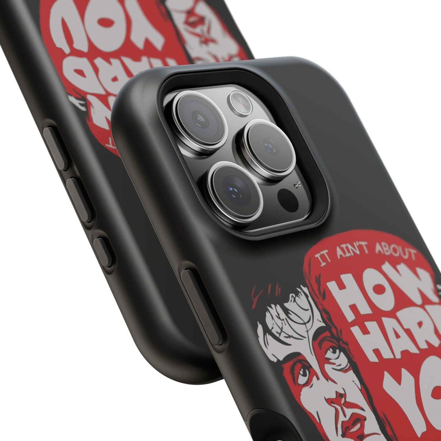 Impact-Resistant Phone Case, Rugged Smartphone Cover, Tough Phone Protection, Inspirational Gift, Motivational Tech Accessory