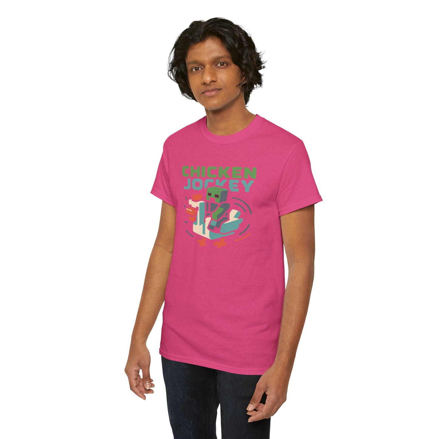 Chicken Jockey Minecraft T-shirt