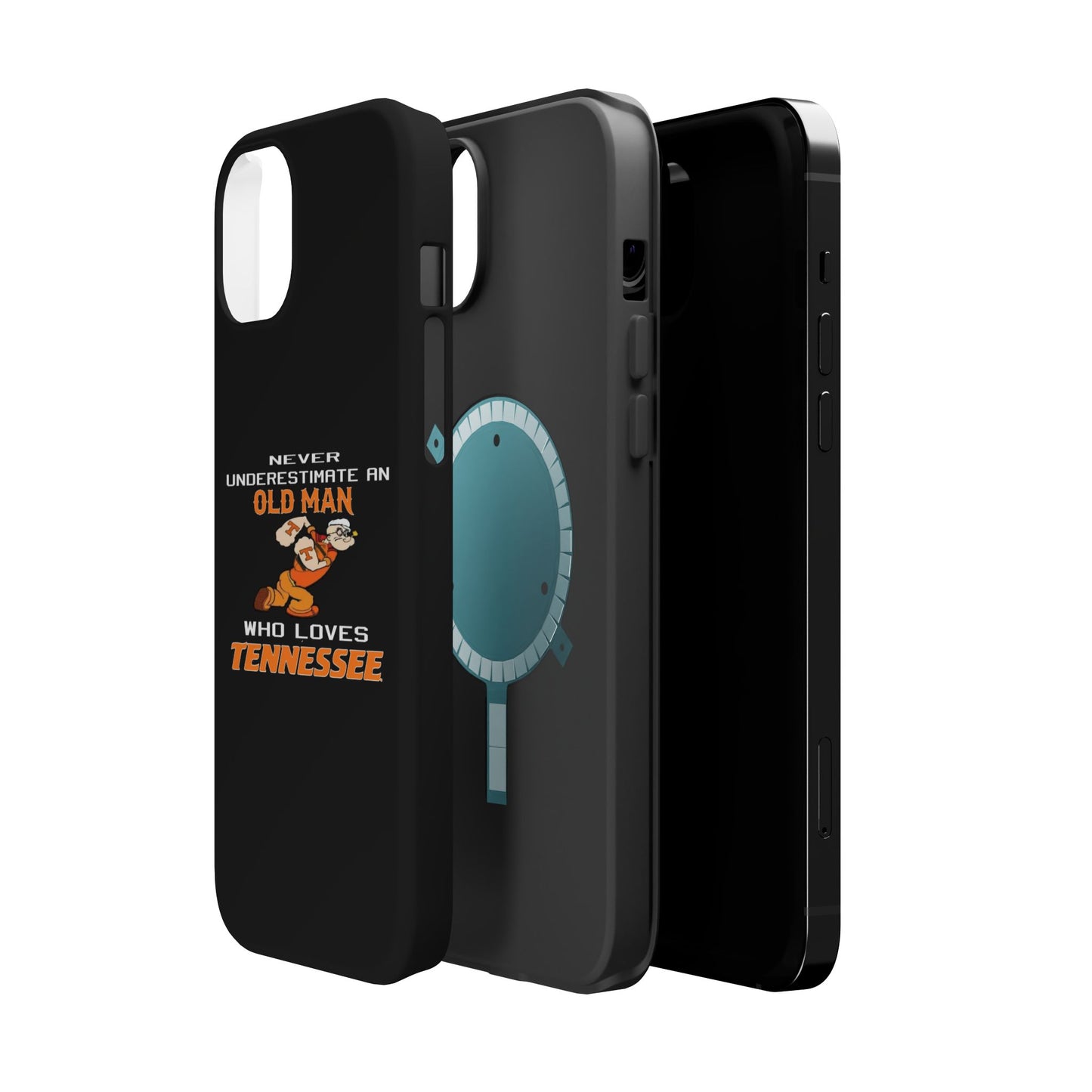 Tough Phone Case, Old Man Who Loves Tennessee, Gift for Grandpa, Tennessee Pride, Men's Accessories, Father's Day, Custom Cases