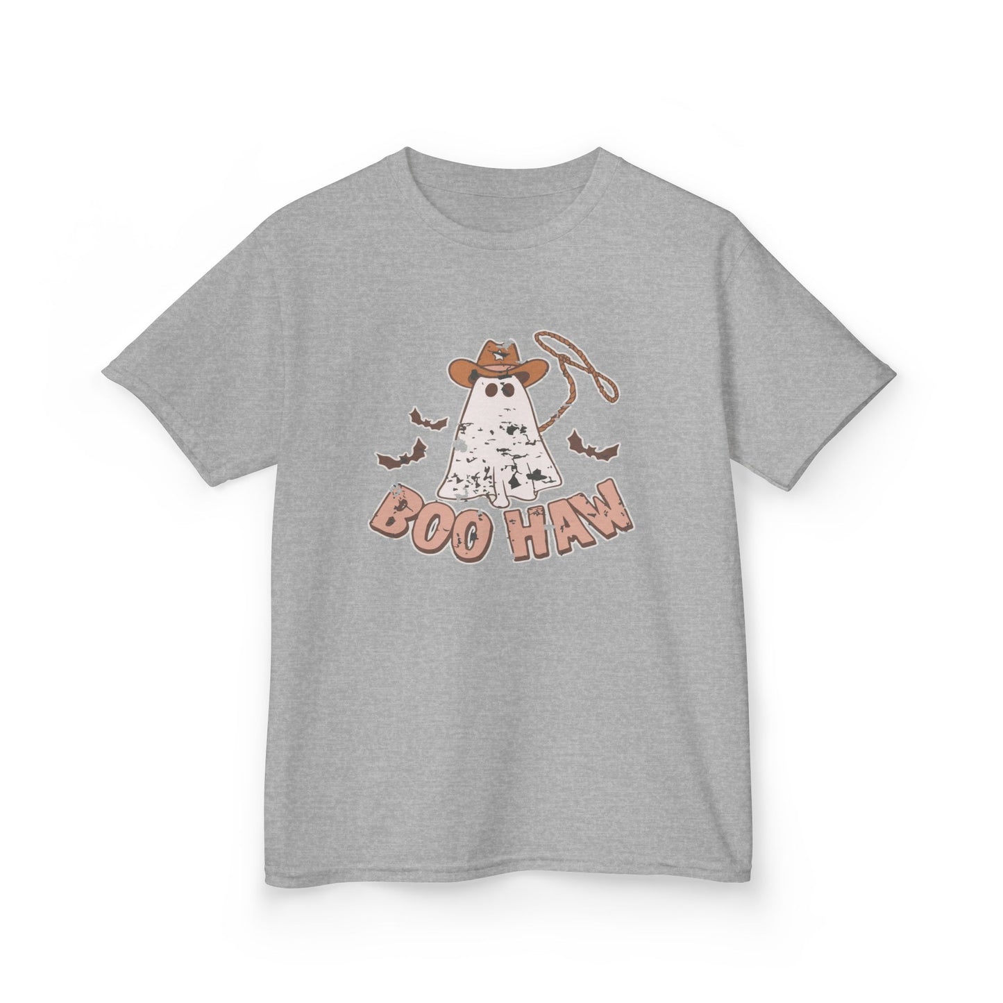 Boo Haunt Kids Tee, Halloween Shirt, Ghost Costume T-Shirt, Fun Kids Apparel, Spooky Party Outfit