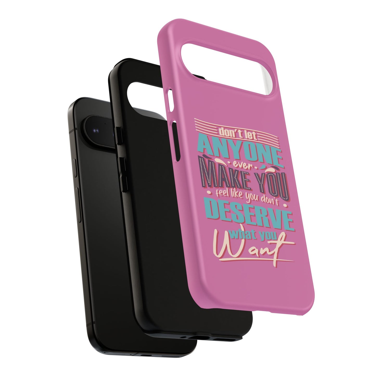 Inspirational Phone Case, Motivational Phone Cover, Tough Cases for Her, Gift for Friends, Self-Love Quote Case