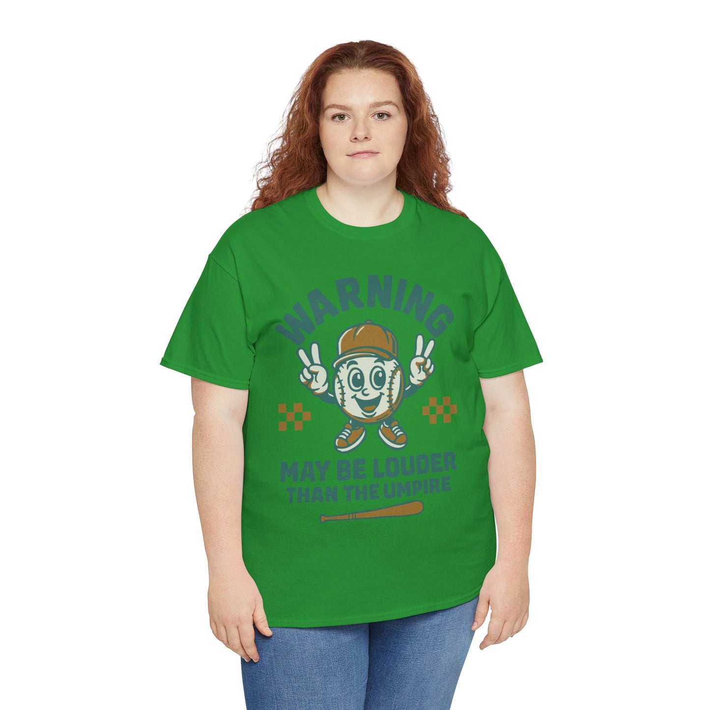 Warning T-Shirt, Fun Umpire Tee, Unique Sports Gift, Casual Wear, Perfect for Baseball Fans