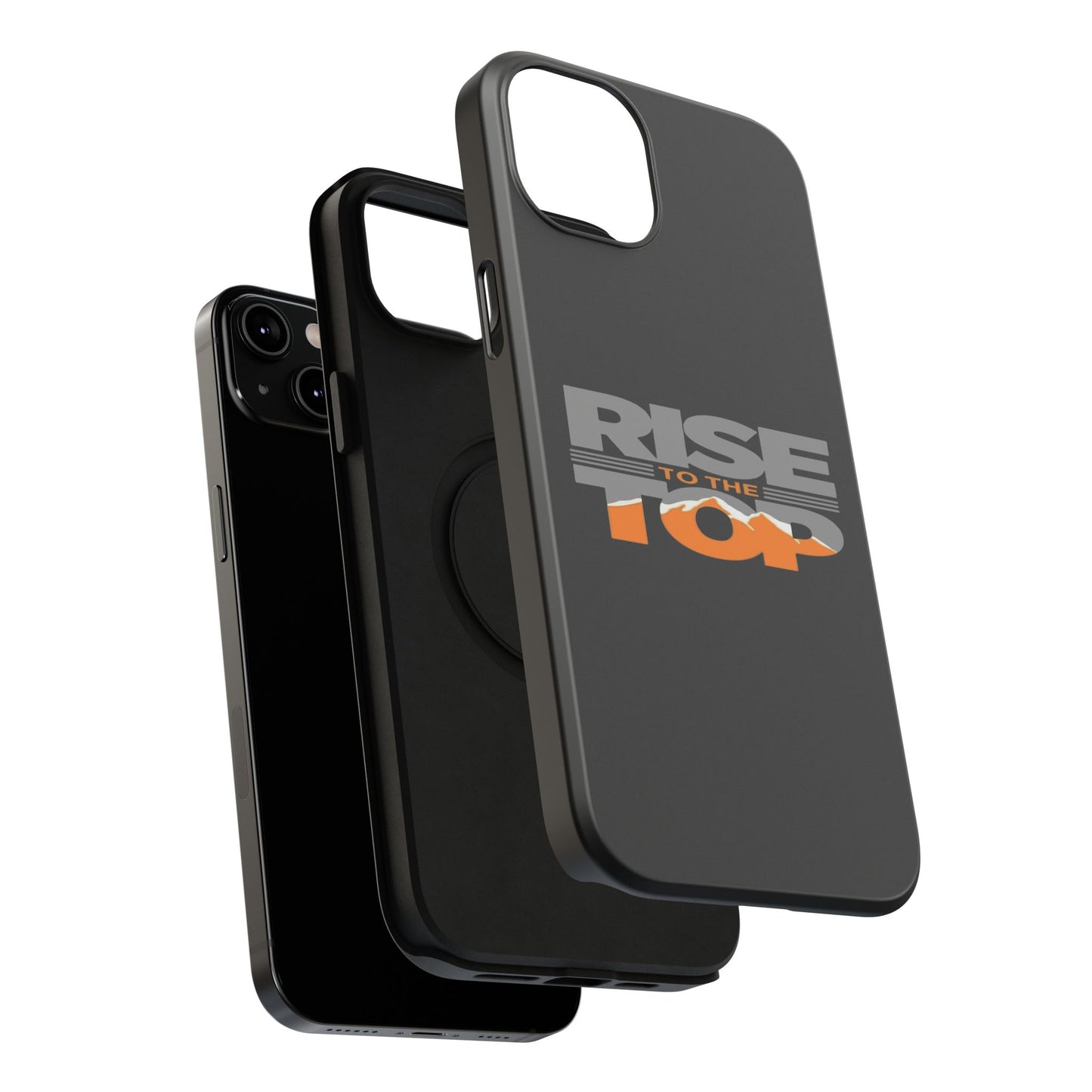 Impact-Resistant Phone Case - Rise to the Top, Durable Phone Cover, Gift for Motivational Quotes Lovers, Trendy Tech Accessories