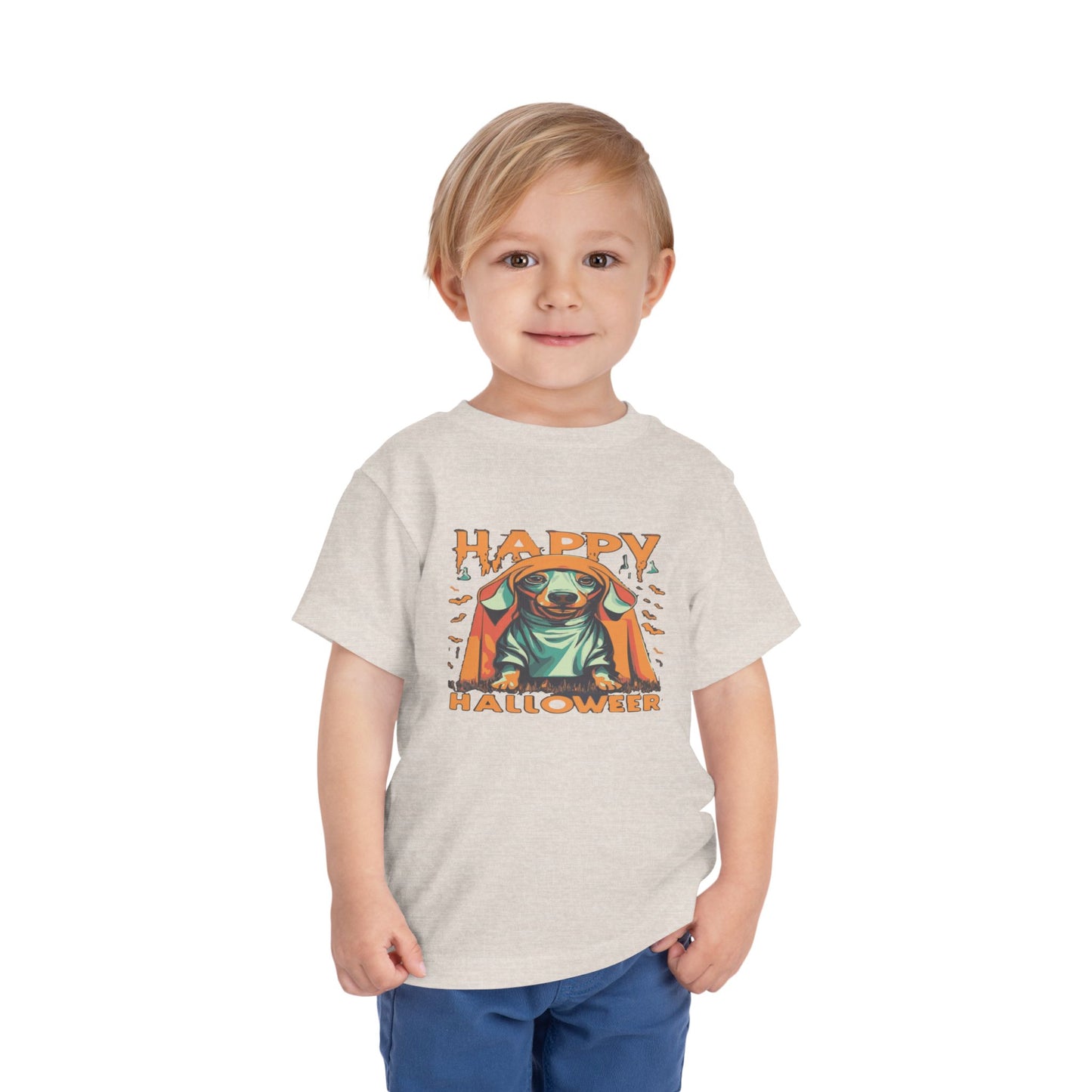 Halloween Toddler Tee, Cute Halloween Shirt for Kids, Halloween Outfit, Toddler Costume Shirt, Toddler Short Sleeve Tee