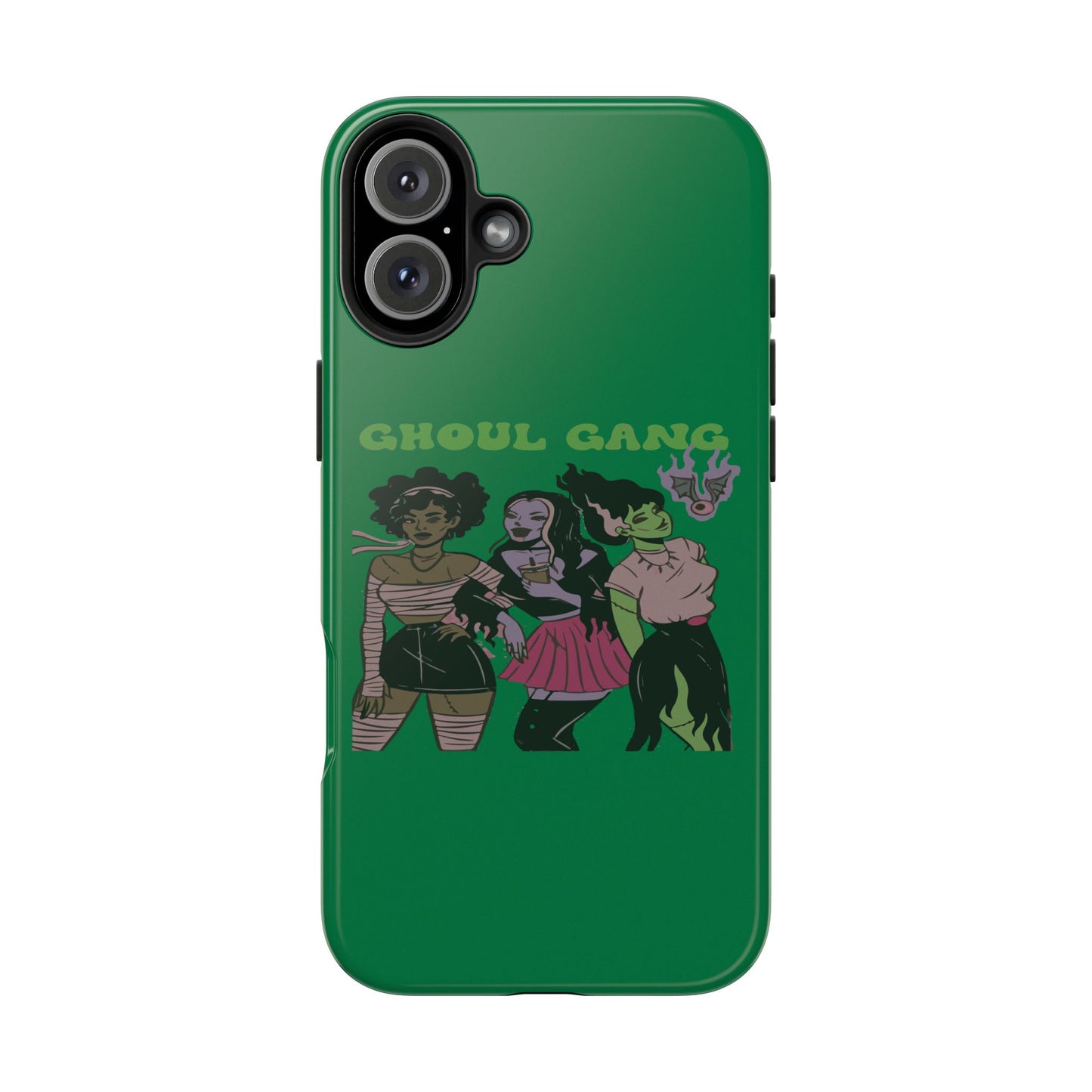 Ghoul Gang Tough Phone Case, Phone Accessory, Halloween Gift, Spooky Aesthetic, Durable Protection, Trendy Design