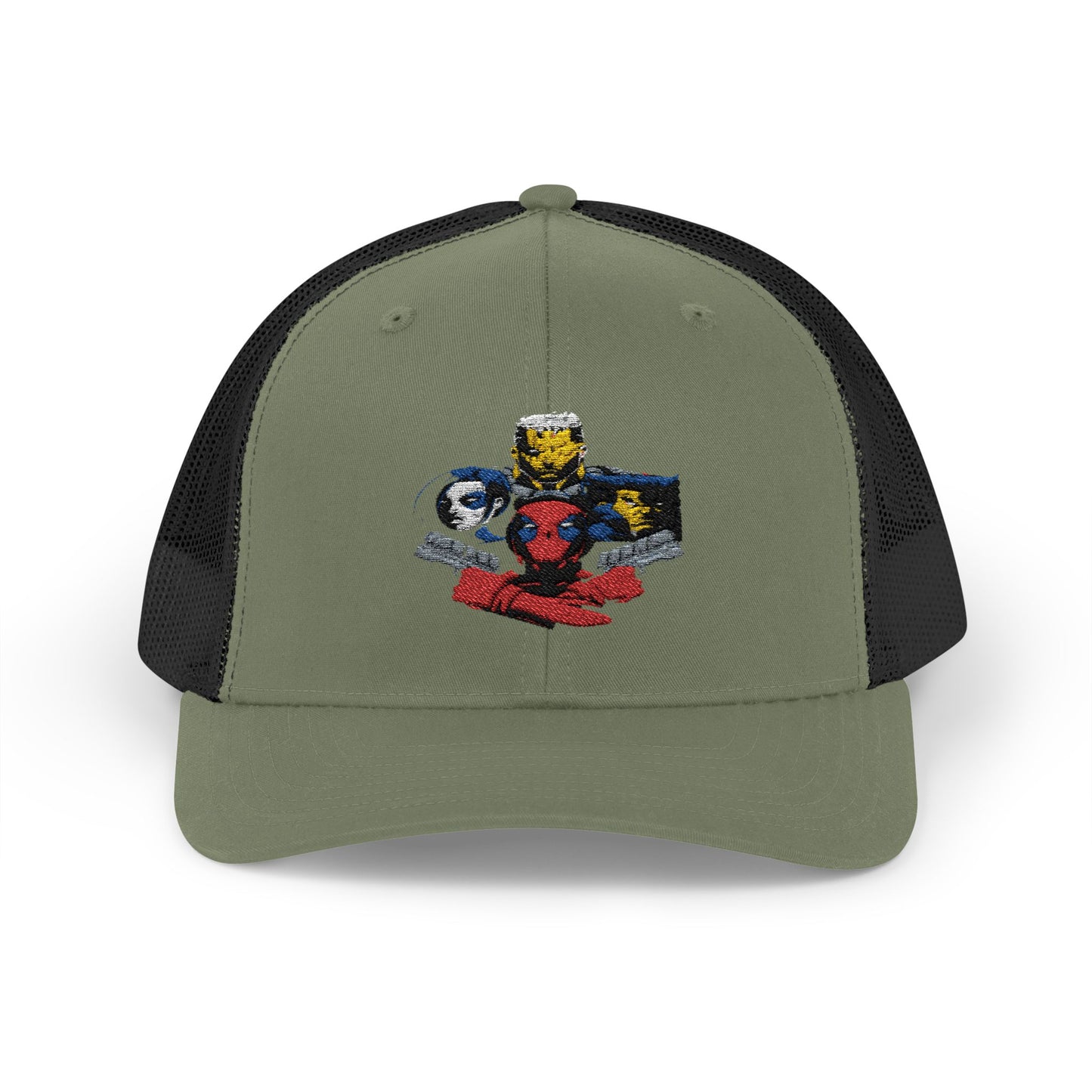 Snapback Trucker Cap - Deadpool Marvel, Deadpool 2 Movie Design