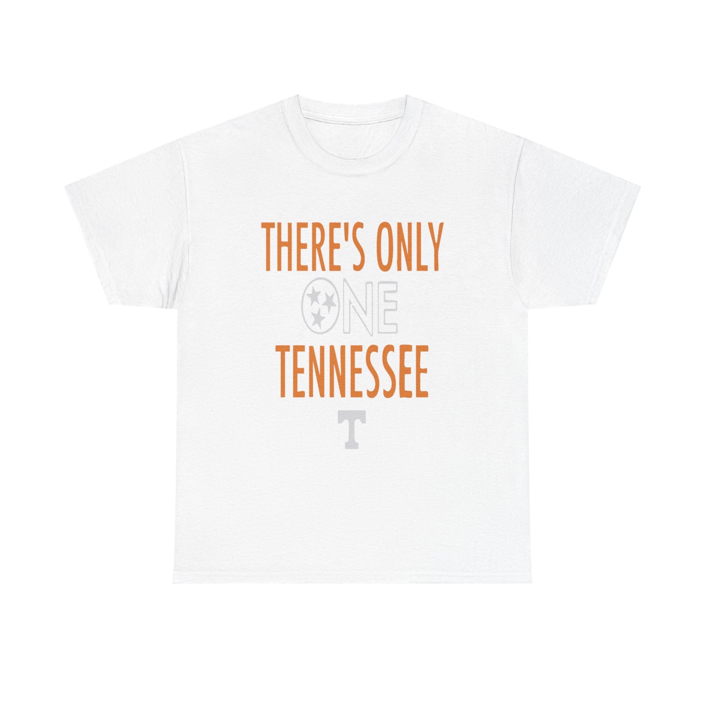 Tennessee Pride Tee, Unisex Heavy Cotton Tee, Tennessee Fans Gift, College Sports Apparel, Casual Everyday Wear, State Pride Shirt