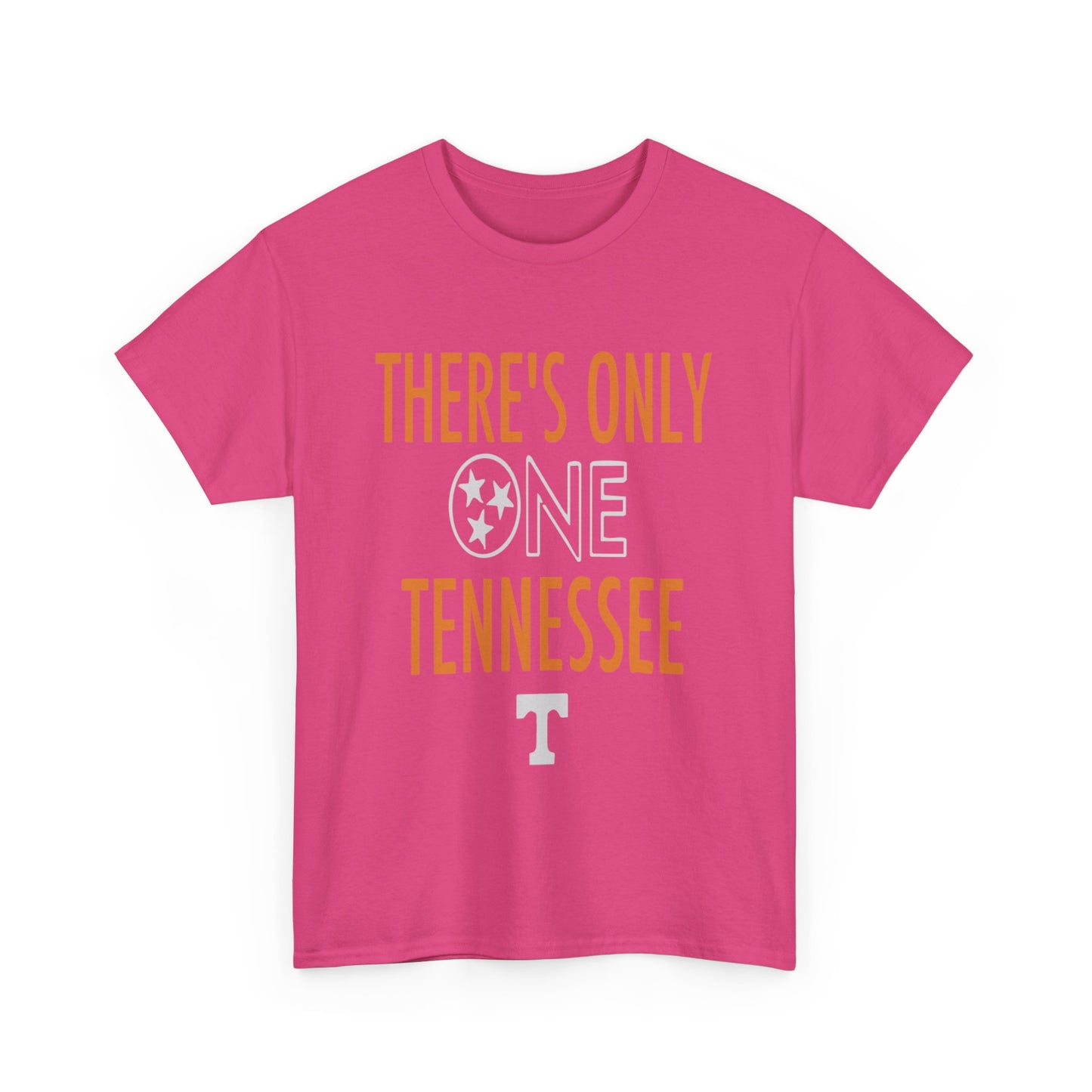 Tennessee Pride Tee, Unisex Heavy Cotton Tee, Tennessee Fans Gift, College Sports Apparel, Casual Everyday Wear, State Pride Shirt