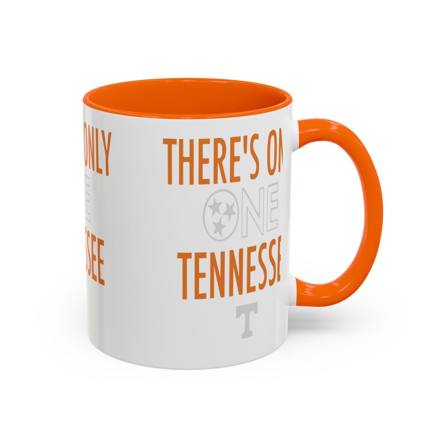 Tennessee Accent Coffee Mug - Perfect for Fans, Gift for Graduates, Home Office Essential, Sports Celebration, Personalized Tea Cup