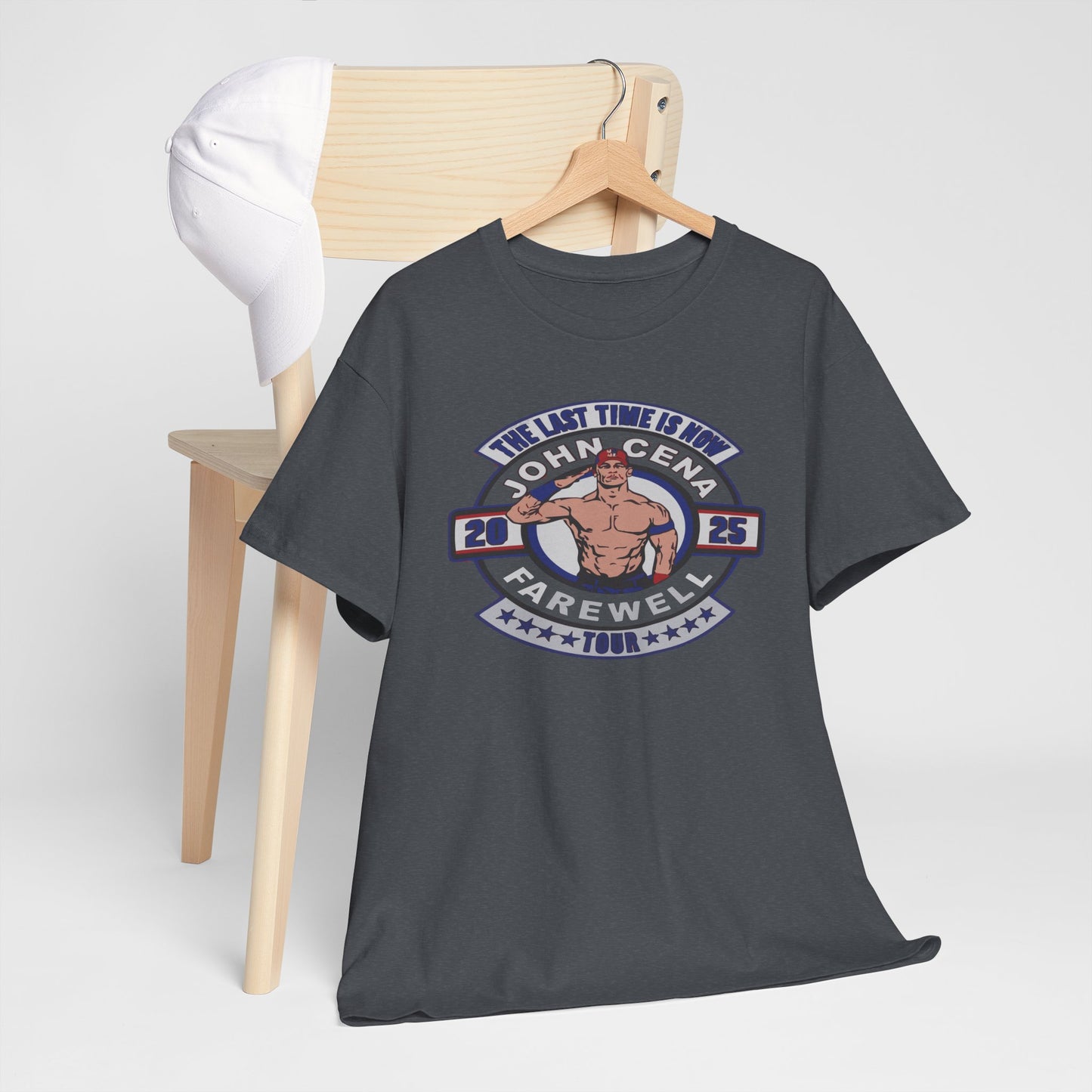 Wrestling Tribute Tee, John Cena Farewell Shirt, Unisex Graphic Tee, Fan Merchandise, Gift for Sports Lovers