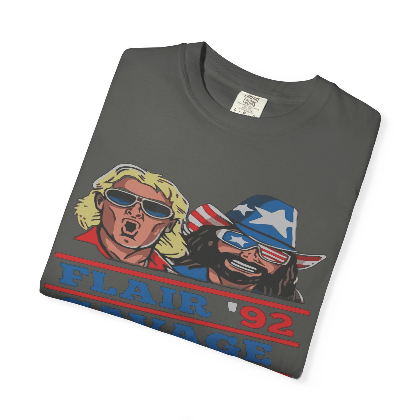 Retro Wrestling Fan T-Shirt, Unisex Graphic Tee, Flair Savage Shirt, Sports Fan Apparel, Vintage Style Gift