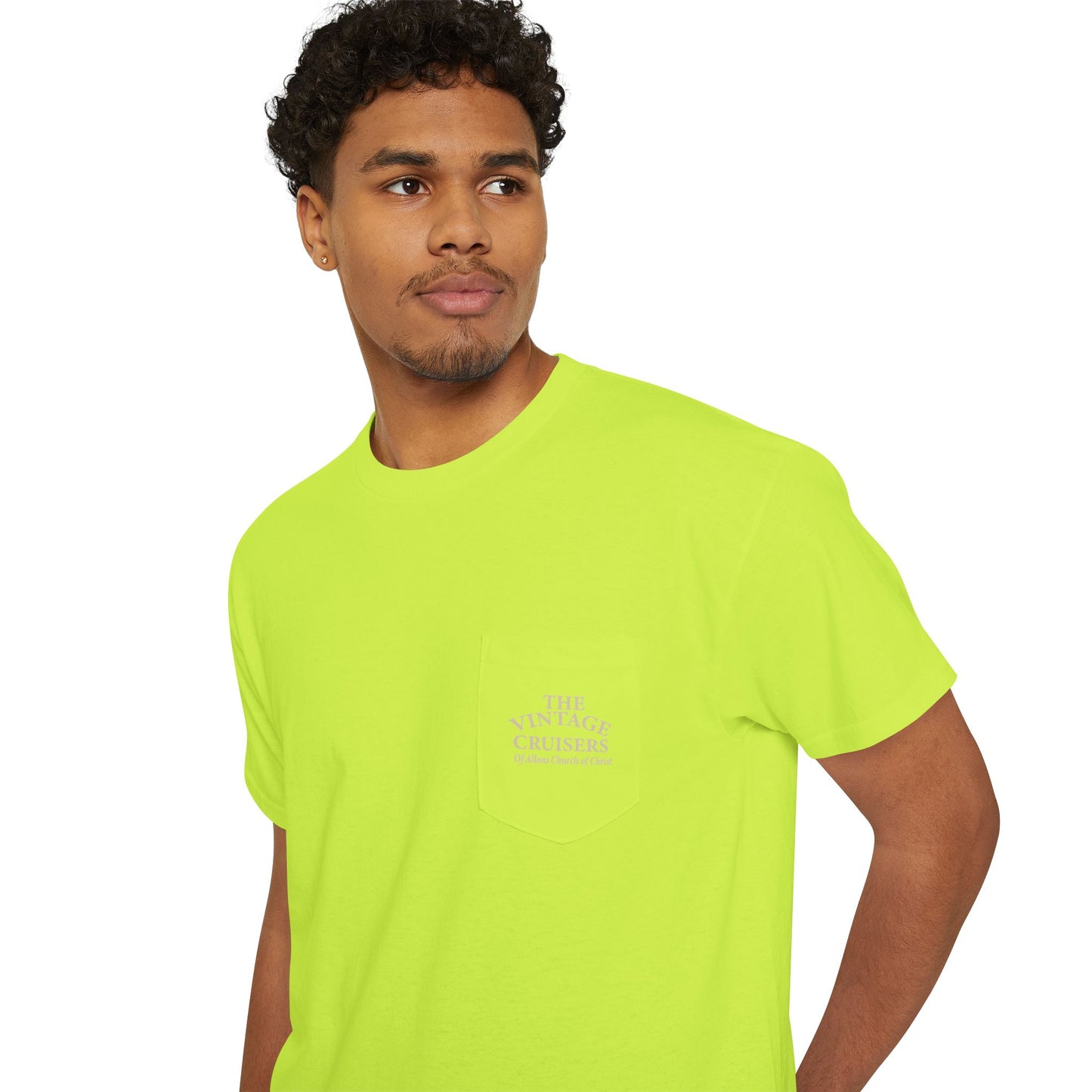 Retro Pocket Tee Allons Church of Christ Cruise 2025 Unisex T-Shirt