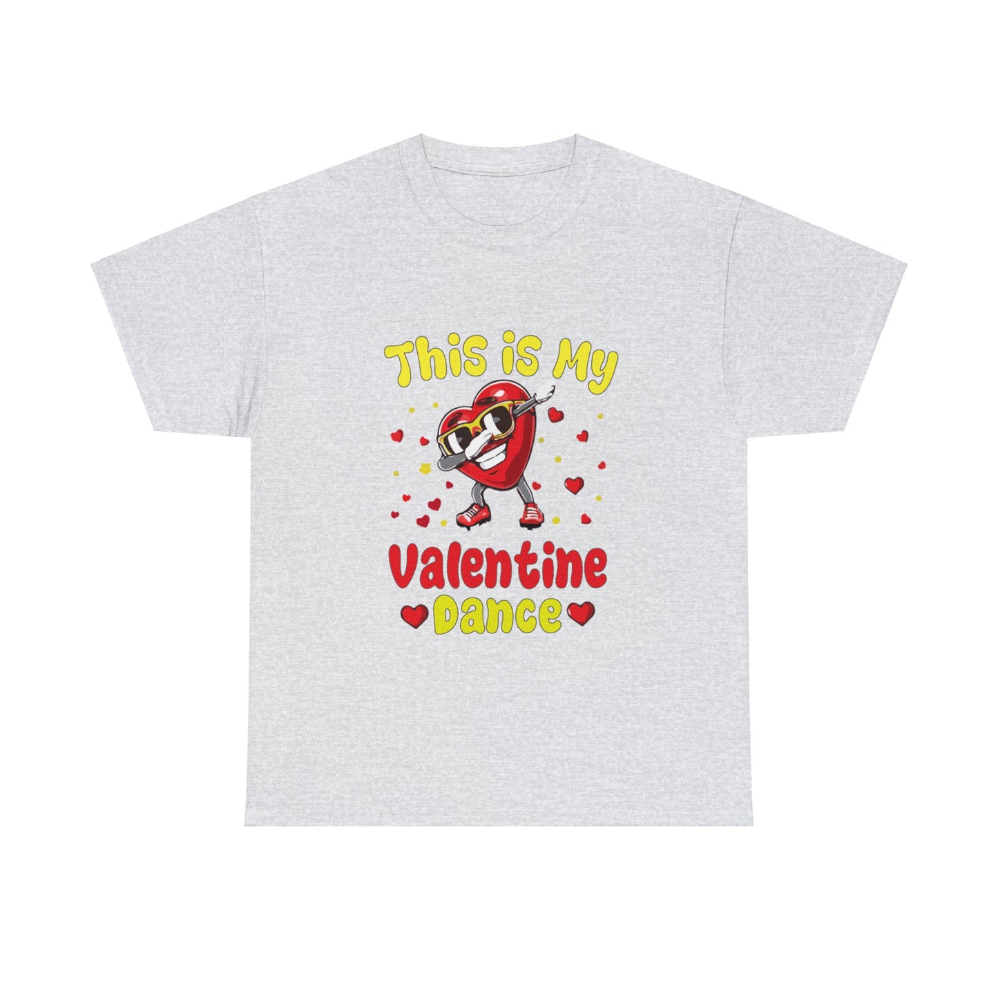 Valetine Dance Shirt Unisex Heavy Cotton Tee