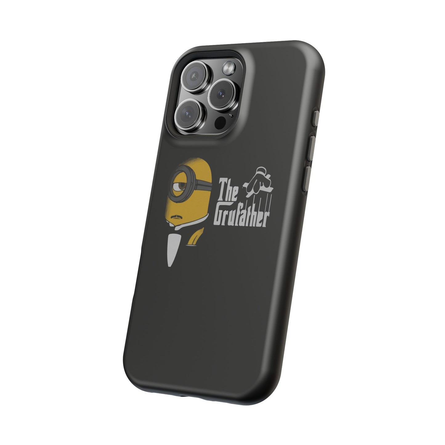 Magnetic Tough Cases: The Gruffather Phone Cover, Gift for Minions Fans, Unique Cell Phone Case, Durable Protective Case, Fun Cartoon Design