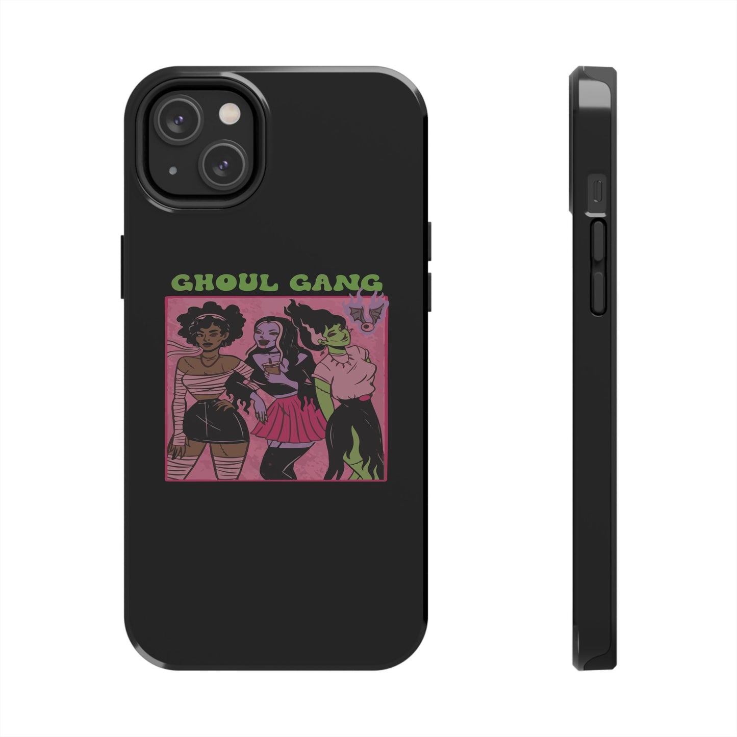 Ghoul Gang Tough Phone Cases | Unique Halloween Phone Cover, Cute Protective Case, Trendy Gift for Goth Fans, Spooky Style Accessory