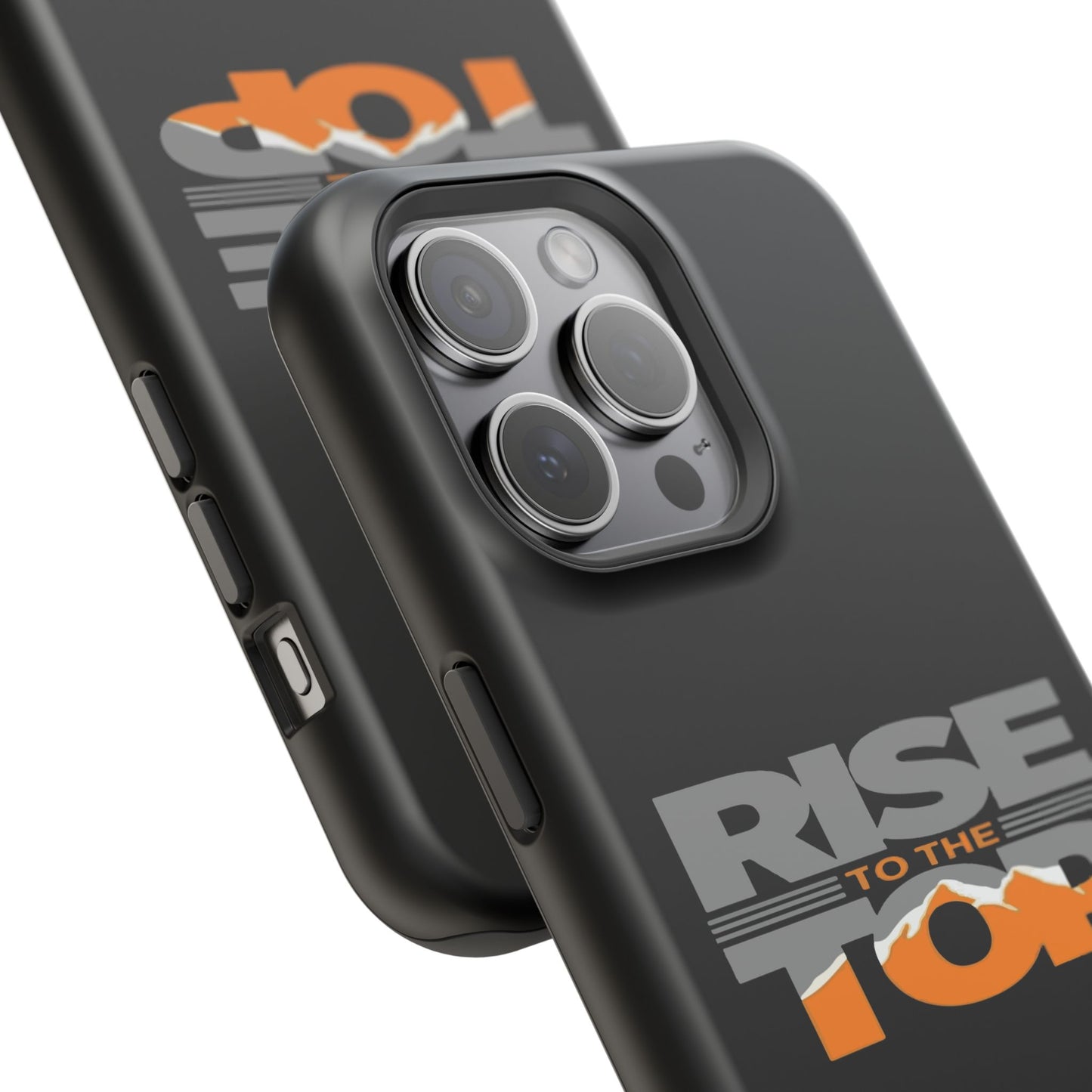 Impact-Resistant Phone Case - Rise to the Top, Durable Phone Cover, Gift for Motivational Quotes Lovers, Trendy Tech Accessories