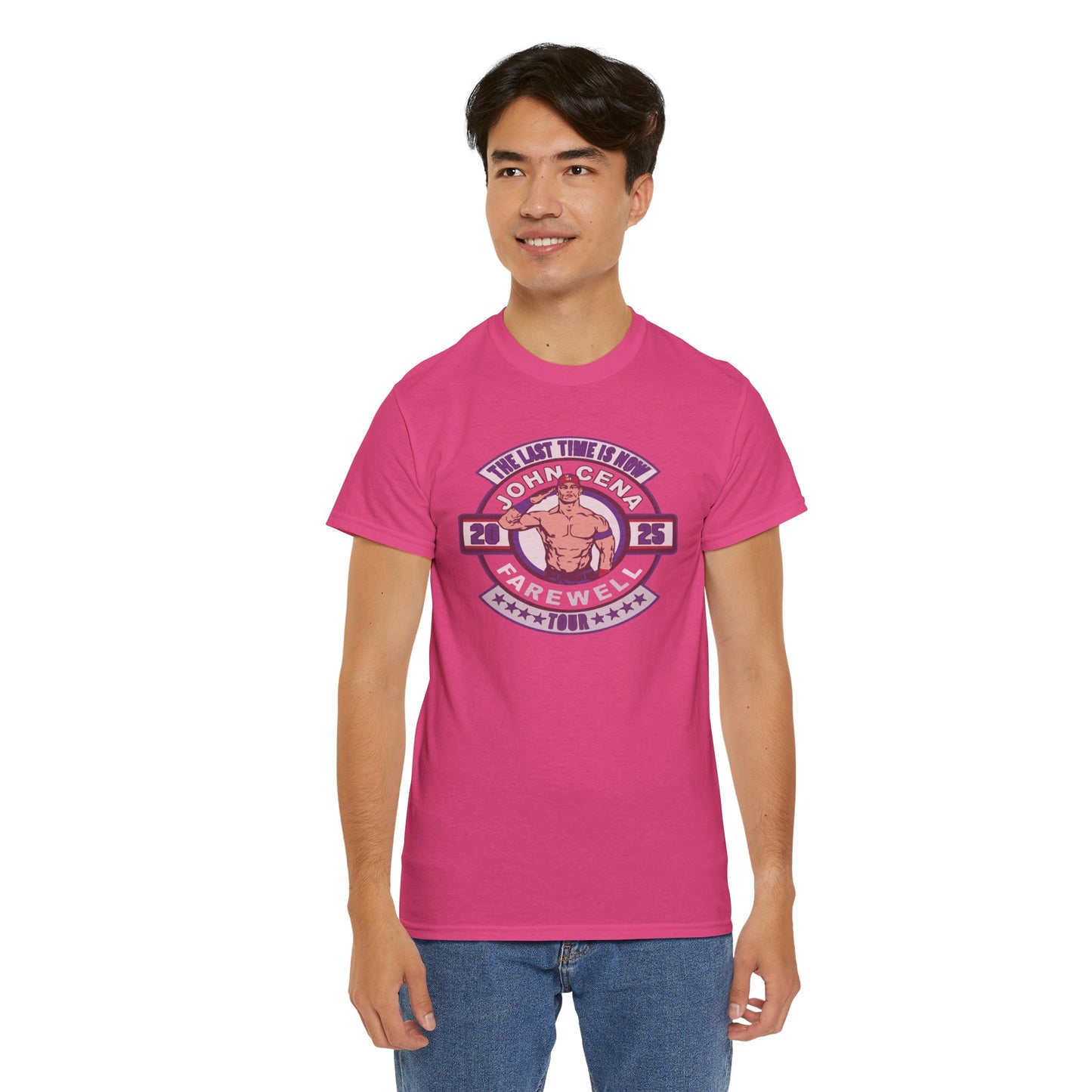 Wrestling Tribute Tee, John Cena Farewell Shirt, Unisex Graphic Tee, Fan Merchandise, Gift for Sports Lovers