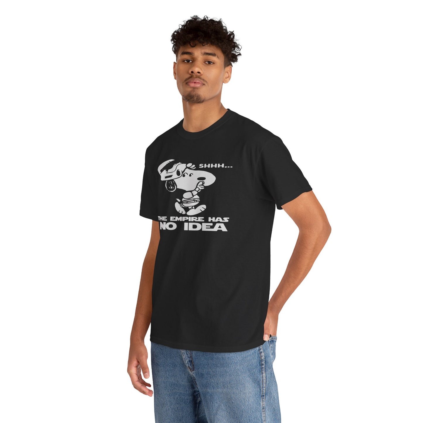 Galaxy Humor Unisex Heavy Cotton Tee - Fun for Sci-Fi Fans, Casual Wear, Gift for Birthdays, Geek Culture