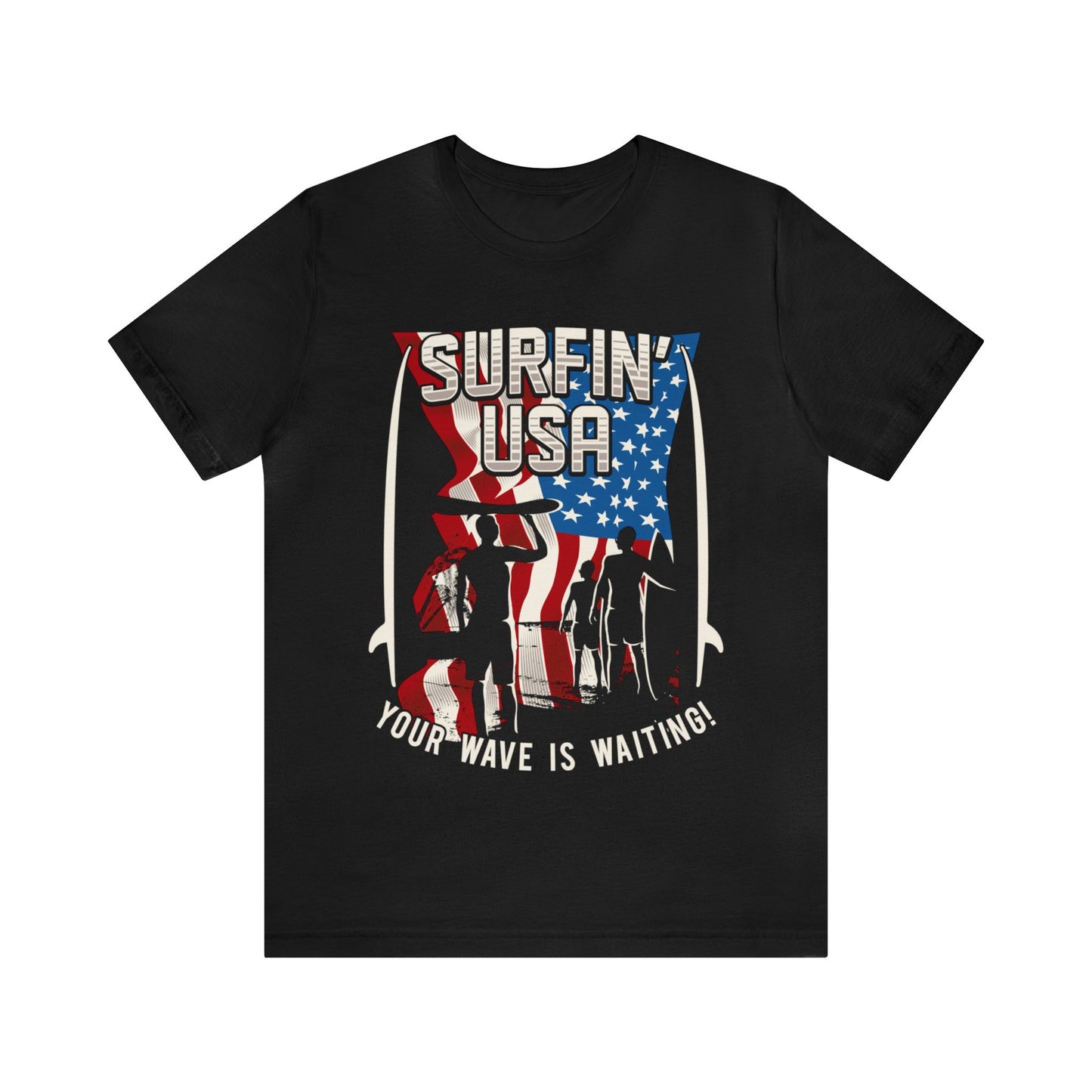 Surtfin' USA Jersey Short Sleeve Tee