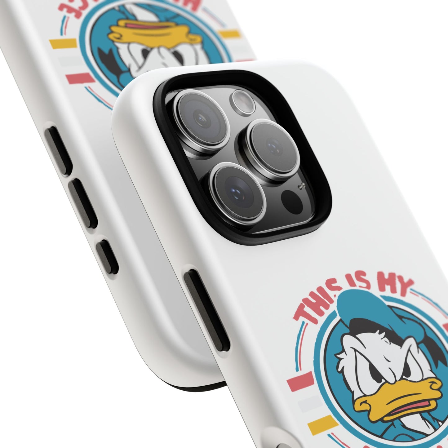 Tough Cases: This is My Happy Face Phone Case, Funny Phone Case, Donald Duck Case, Cute Phone Accessory, Gift for Disney Fans