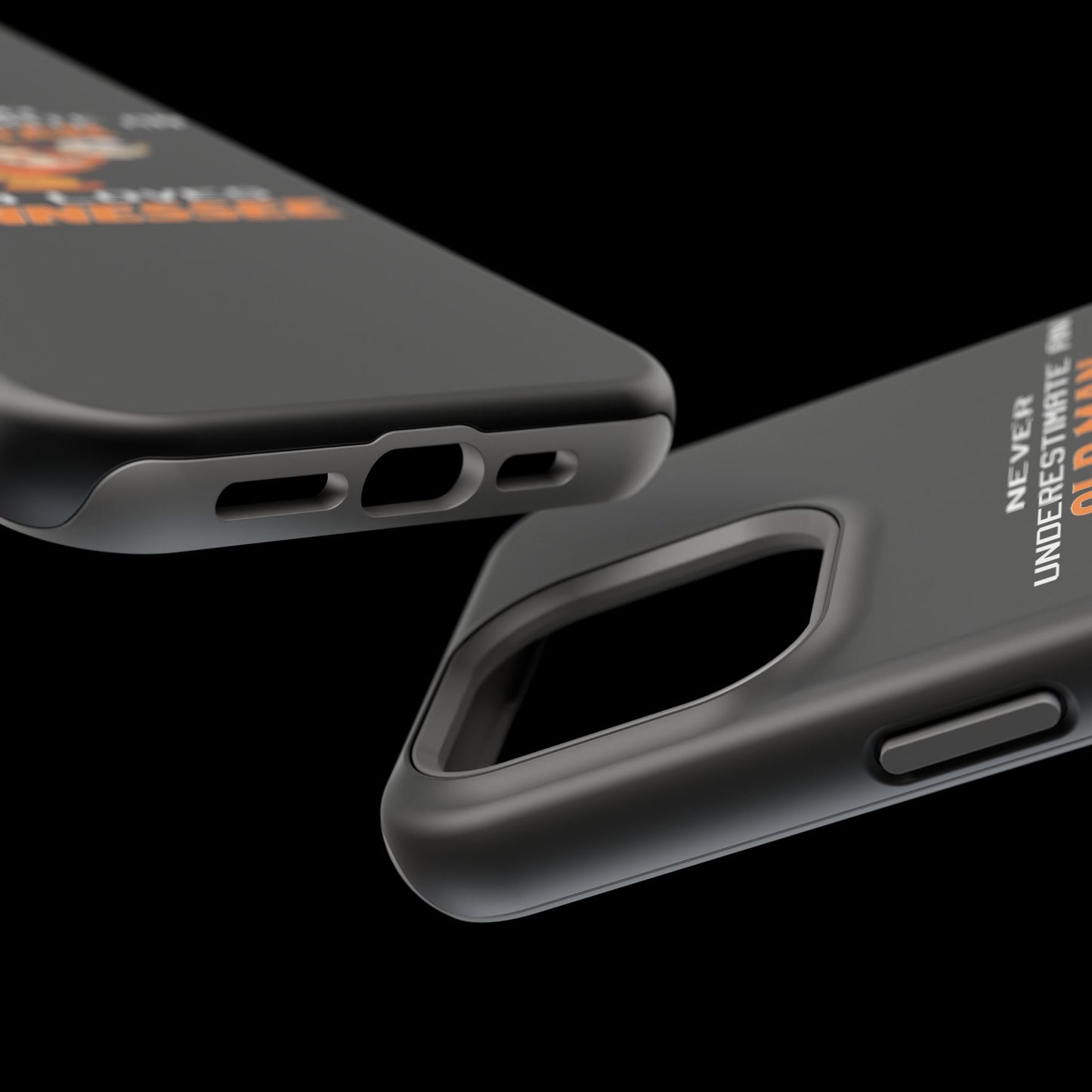 Tough Phone Case, Old Man Who Loves Tennessee, Gift for Grandpa, Tennessee Pride, Men's Accessories, Father's Day, Custom Cases