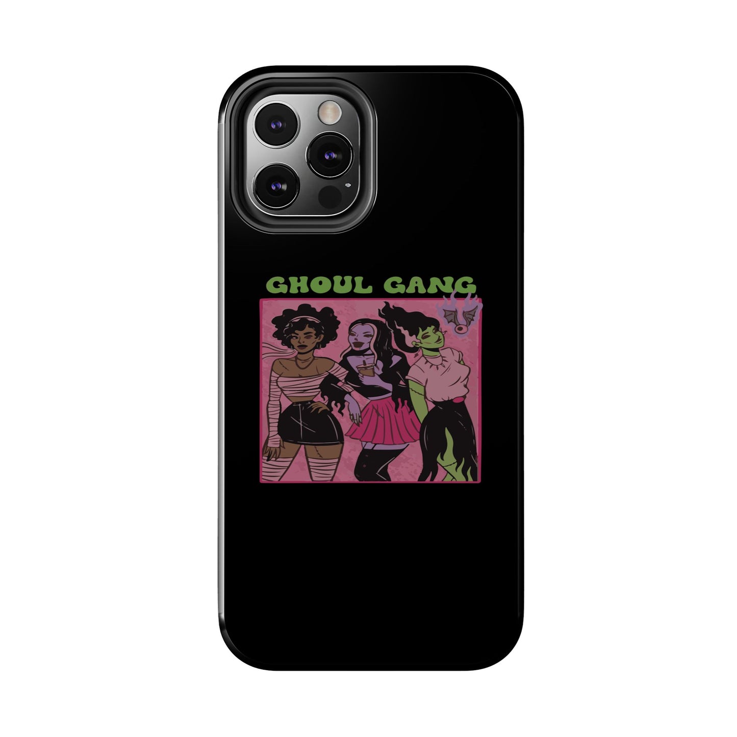 Ghoul Gang Tough Phone Cases | Unique Halloween Phone Cover, Cute Protective Case, Trendy Gift for Goth Fans, Spooky Style Accessory